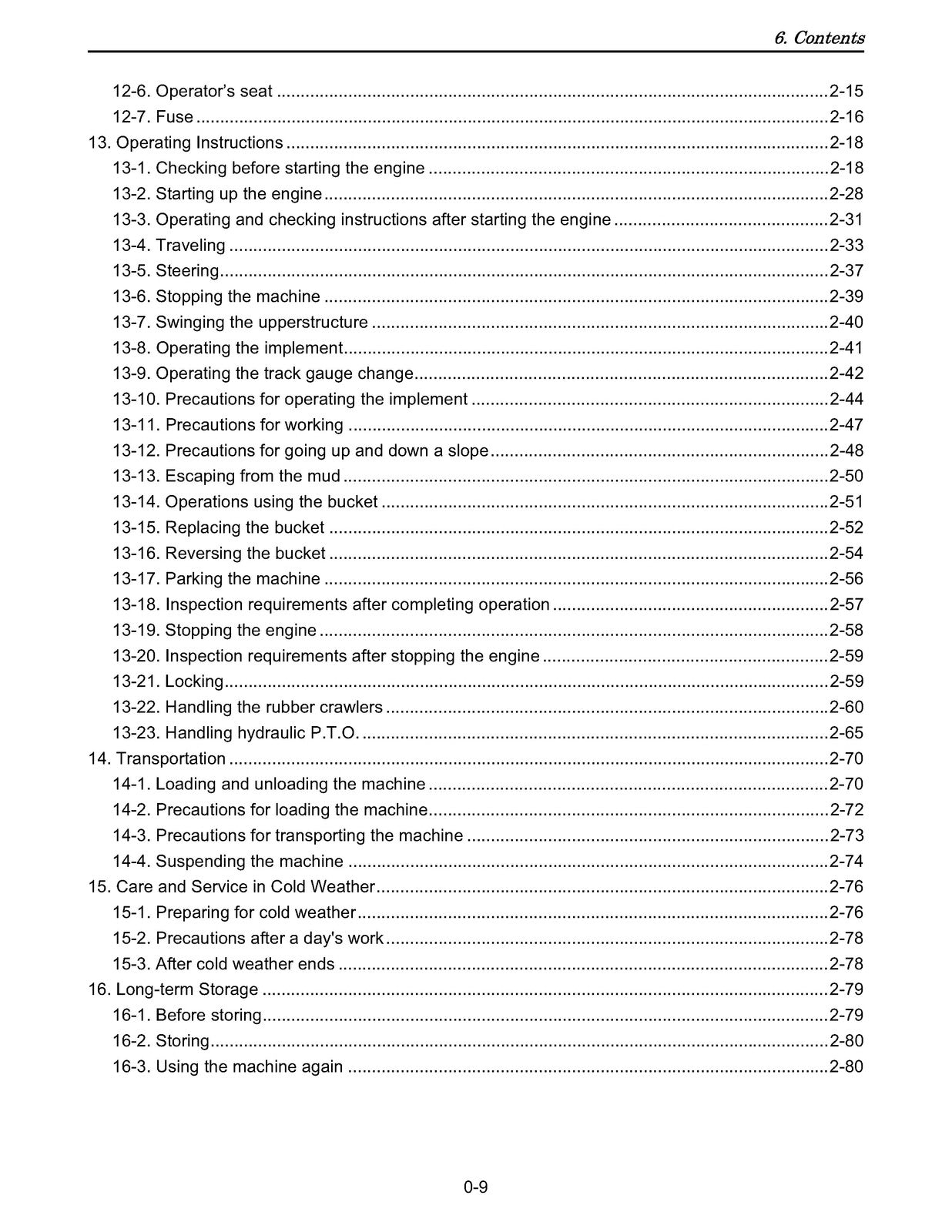 YANMAR ViO17 Excavator Operation and Maintenance Manual 2007 - WIRE BOUND