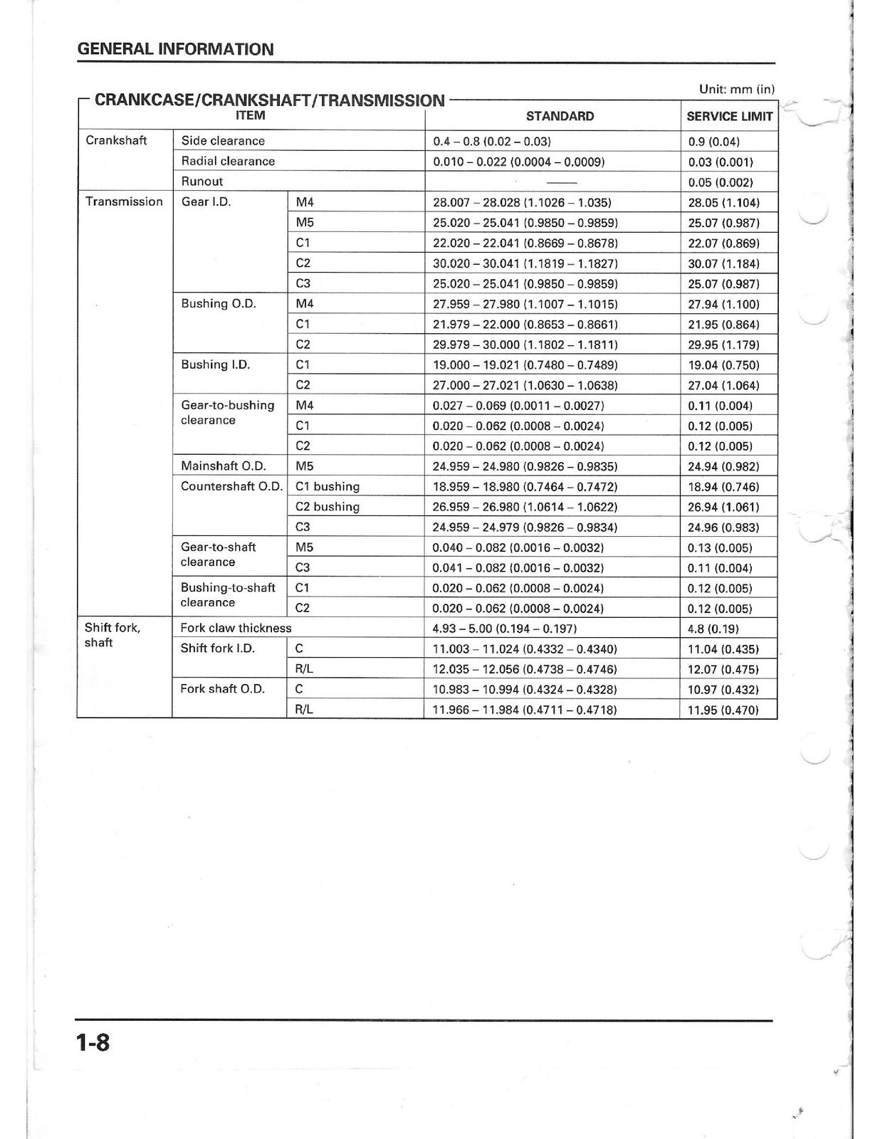 HONDA CR250R Motorcycle Service Manual 2000-2001 - WIRE BOUND - TOUGH COVERS