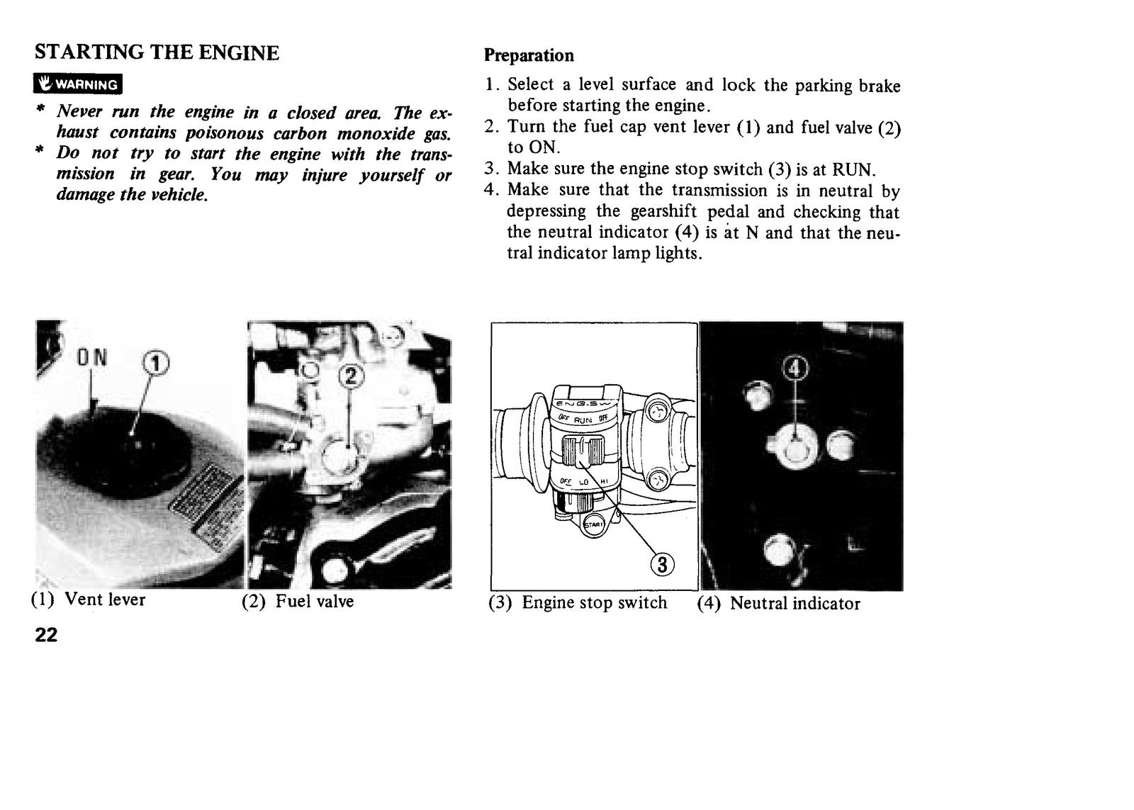HONDA ATC125M Three-Wheeler Owners Manual 1985 - STEEL WIRE BOUND - TOUGH COVERS