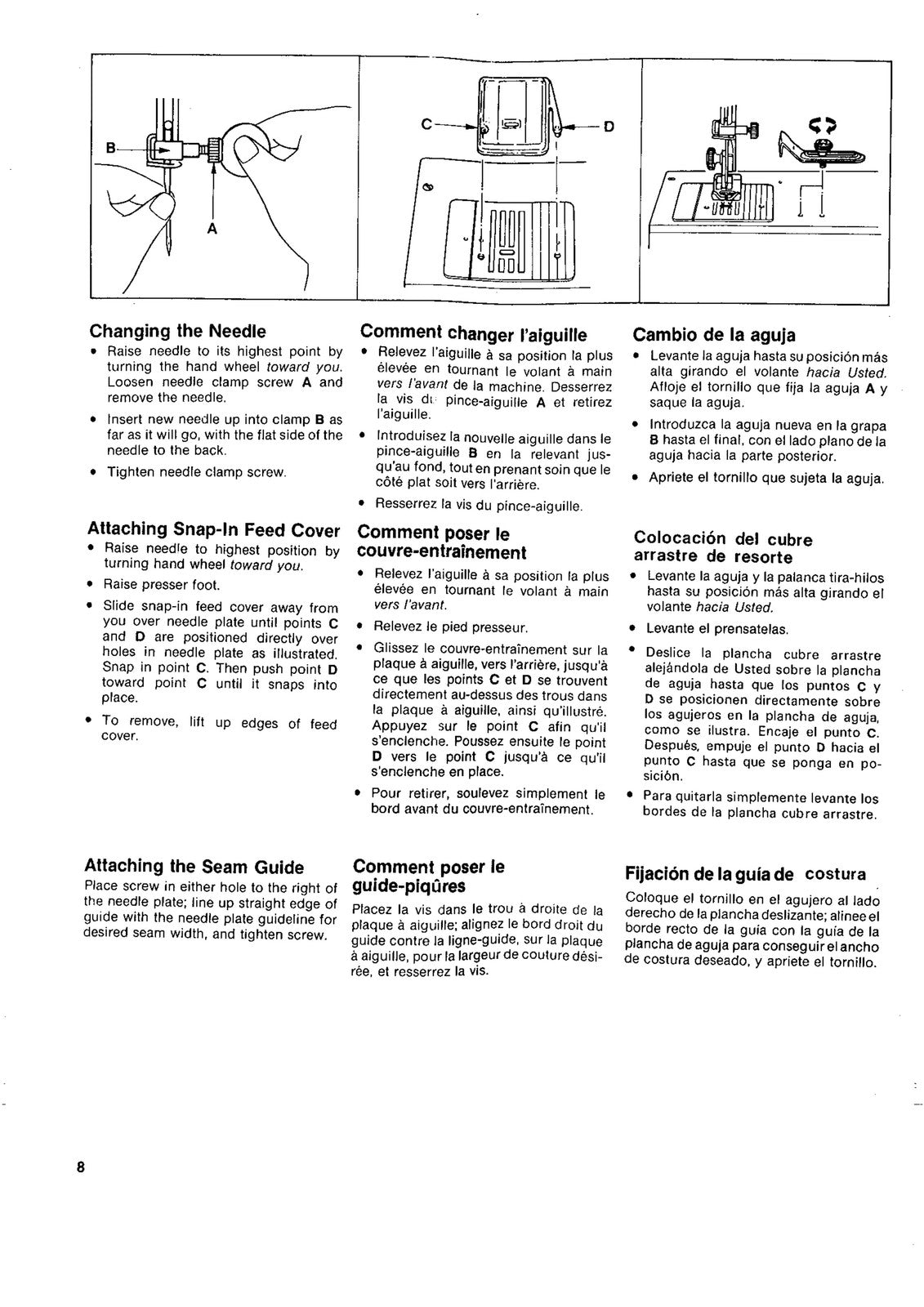 SINGER Model 05-25 Instruction Manual - STEEL WIRE BOUND - PROTECTIVE COVERS