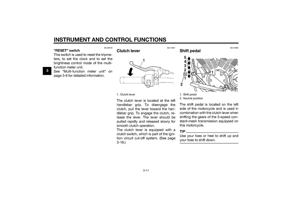 YAMAHA XVS1300A Owners Manual 2014 - STEEL WIRE BOUND - PROTECTIVE COVERS