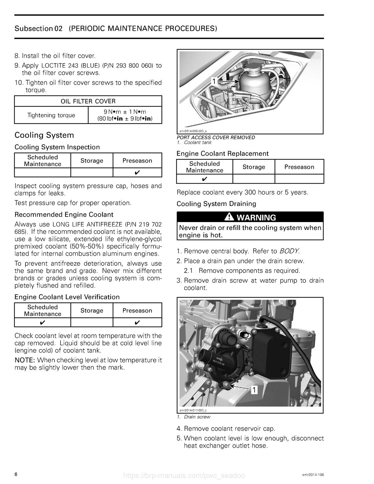 SEA-DOO SPARK Service Manual 2018 - BOUND - COVERS - XL FOLDOUT PAGES