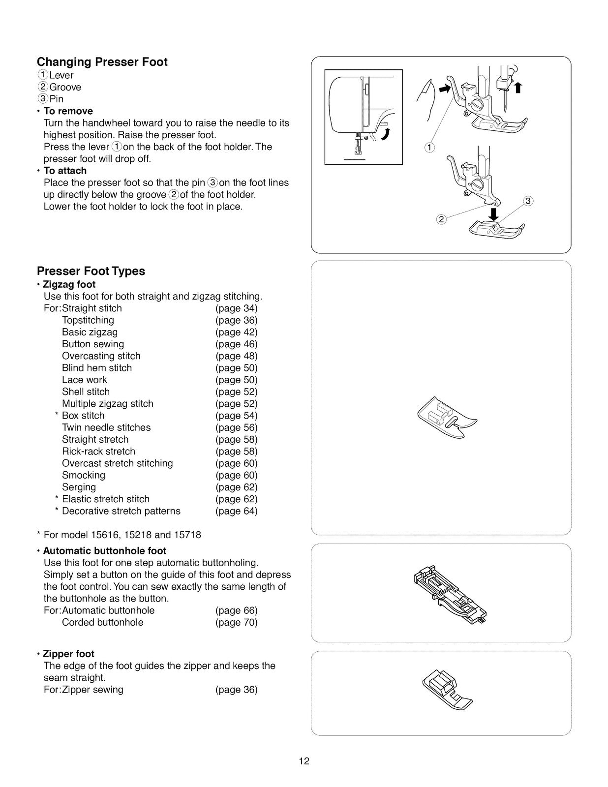 KENMORE 38515212 15616 15218 15718 Sewing Machine Owners Manual - WIRE BOUND