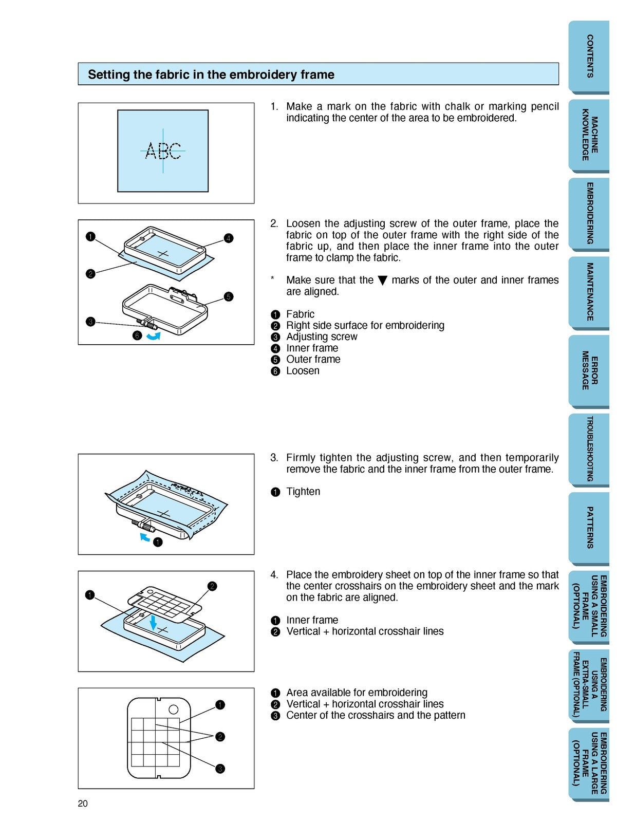 BROTHER PE-150 Personal Embroidery System Instruction Manual - WIRE BOUND