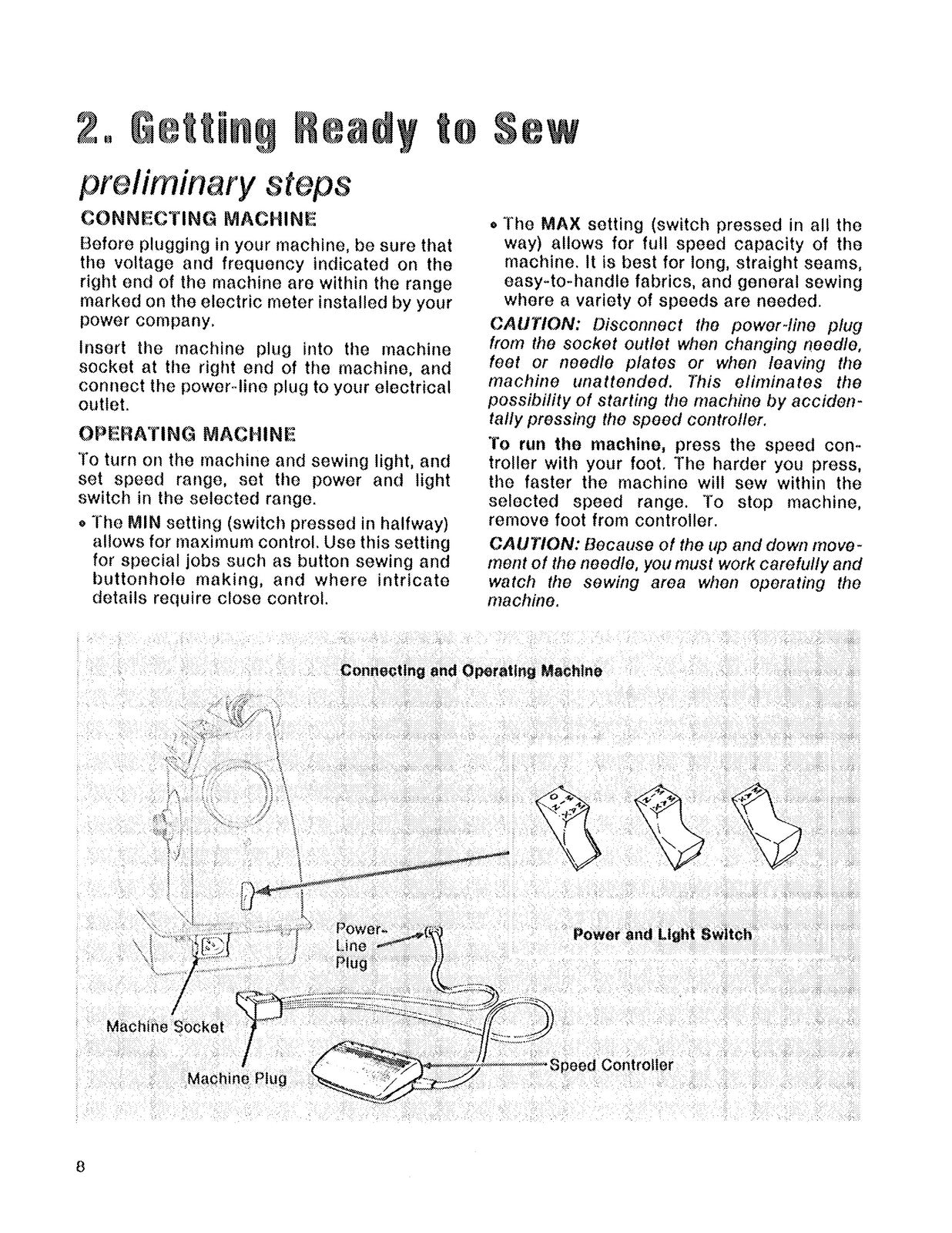 SINGER 290 Sewing Machine Instruction Manual - STEEL WIRE BOUND - TOUGH COVERS