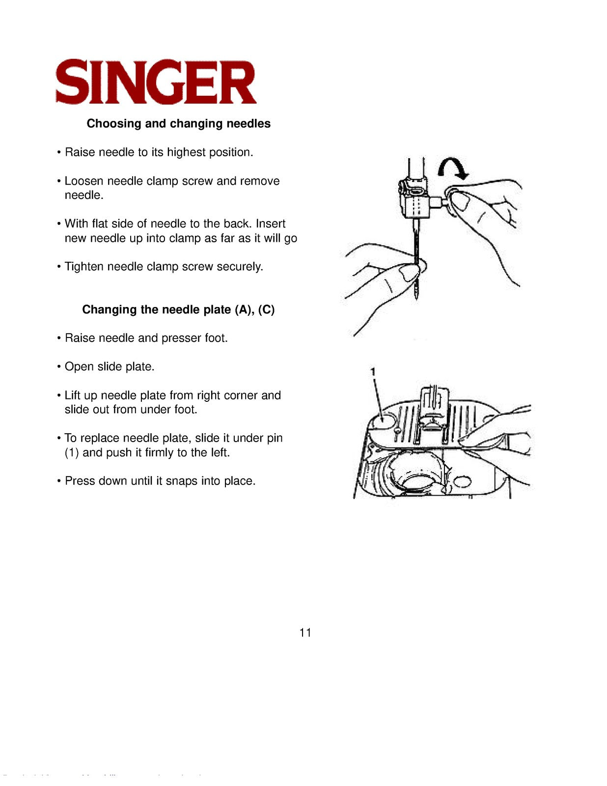 SINGER 5040 Instruction Book Manual - STEEL WIRE BOUND - PROTECTIVE COVERS