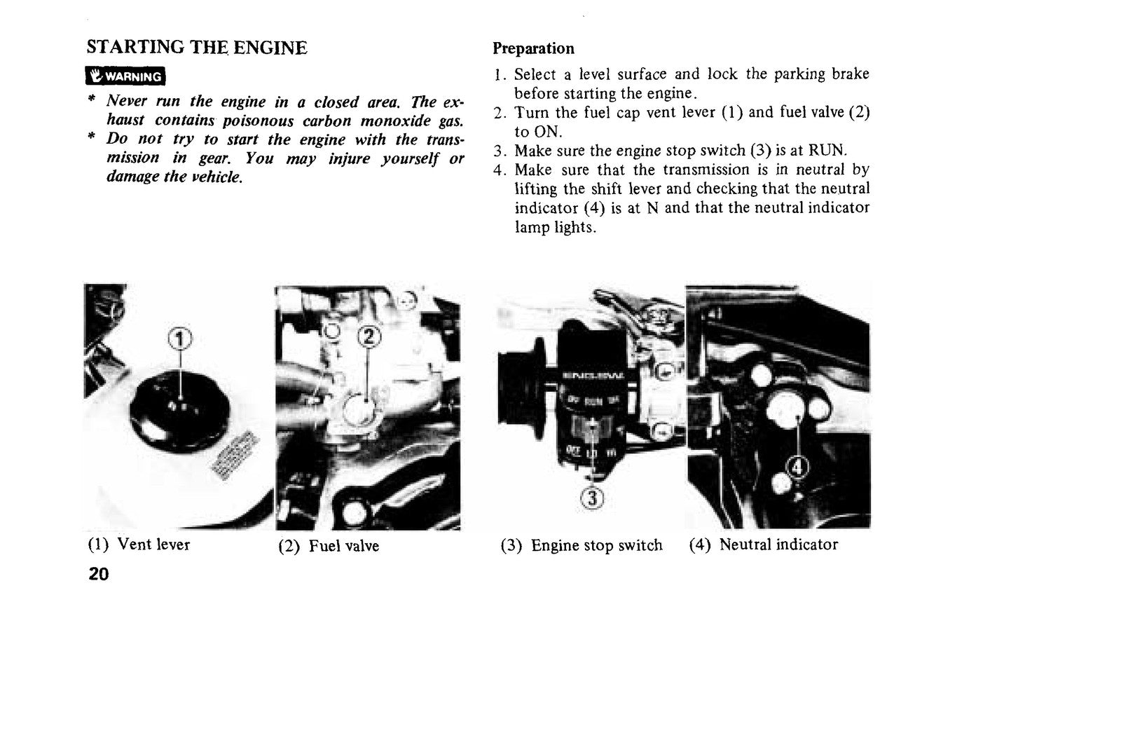 HONDA ATC125M Three Wheeler Owners Manual 1984 - STEEL WIRE BOUND - TOUGH COVERS