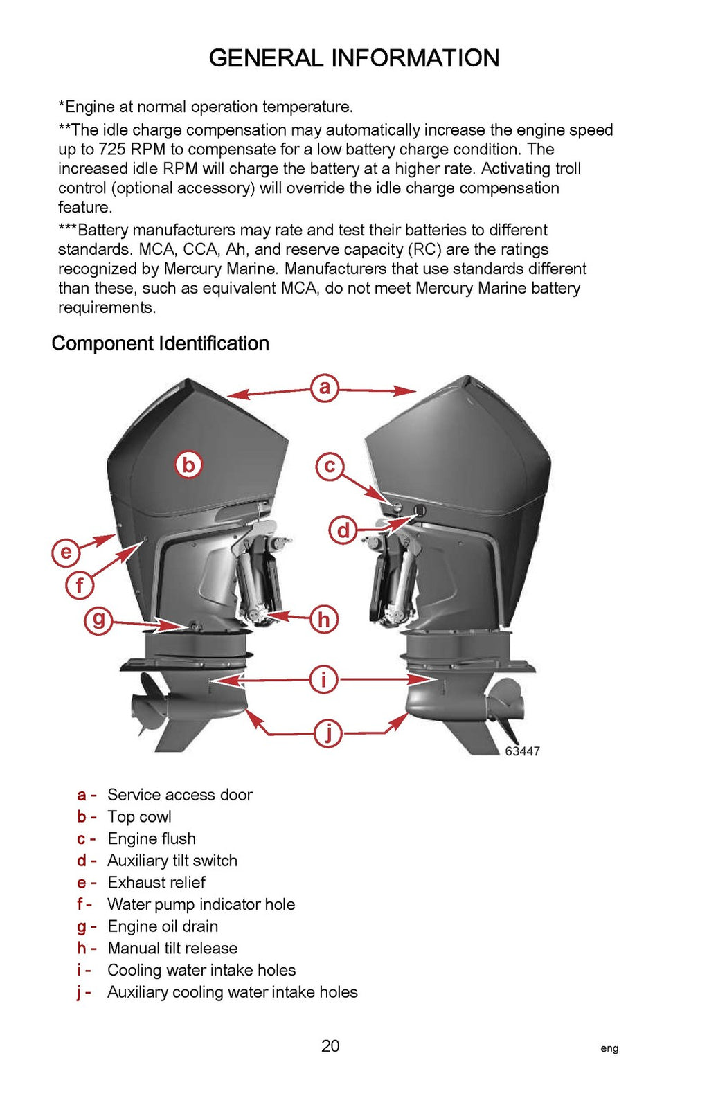MERCURY VERADO V8, SeaPro V8 Operation Manual 2018 - WIRE BOUND - COVERS