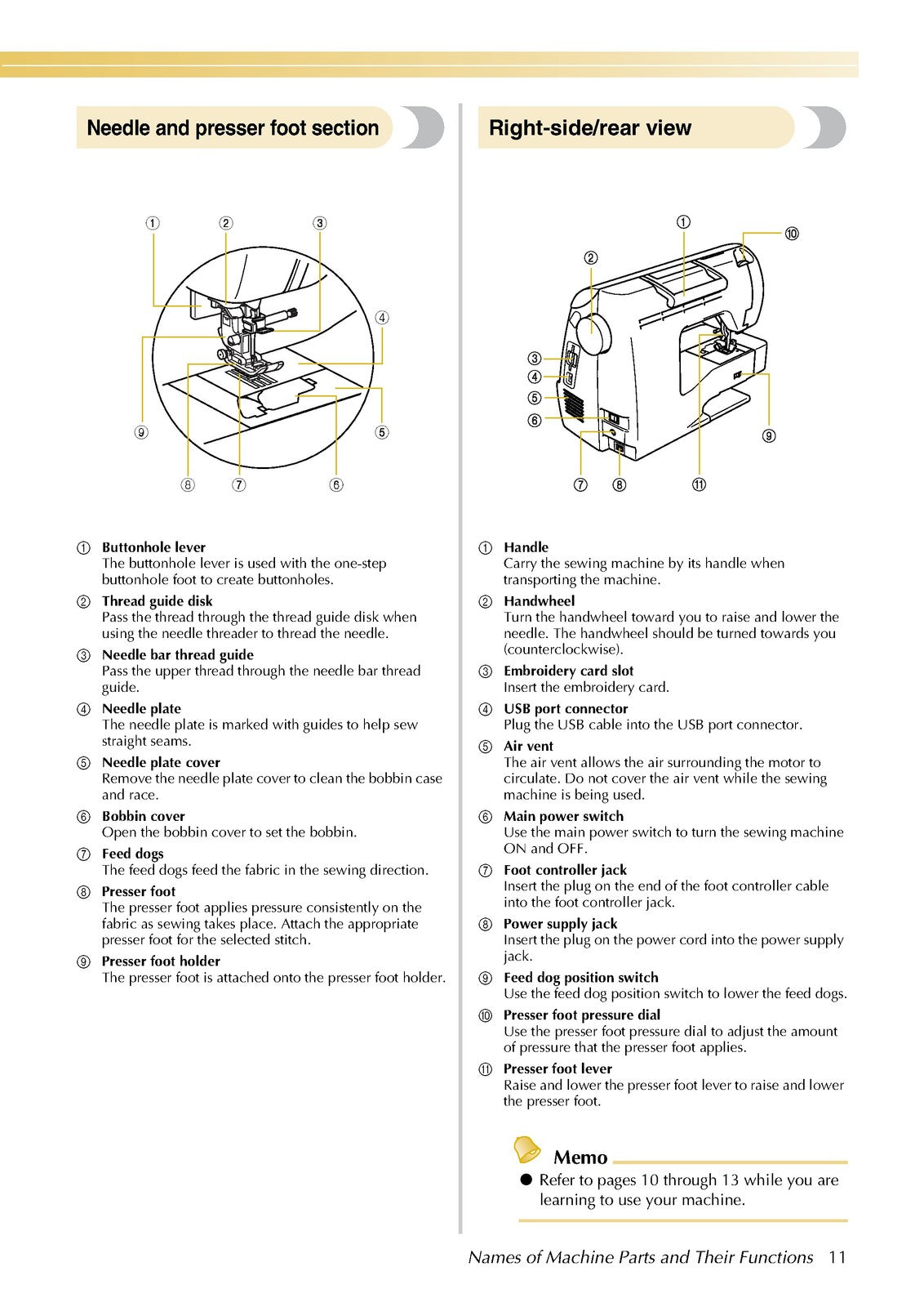 BABY LOCK Ellure Plus BLR2 Sewing Machine Instruction Manual - WIRE BOUND