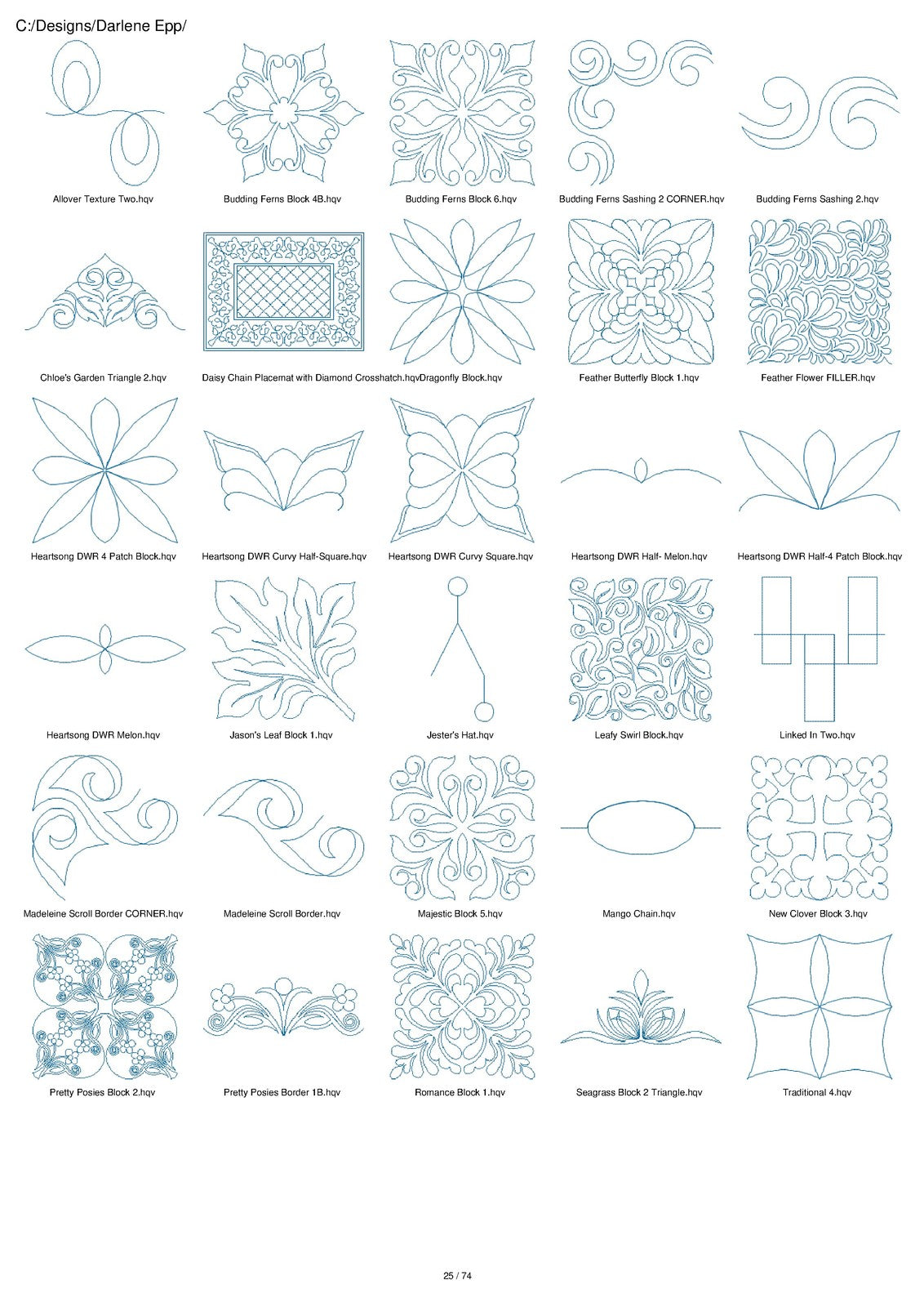 PROSTITCHER Premium Designs Catalog Manual - STEEL WIRE BOUND - TOUGH COVERS