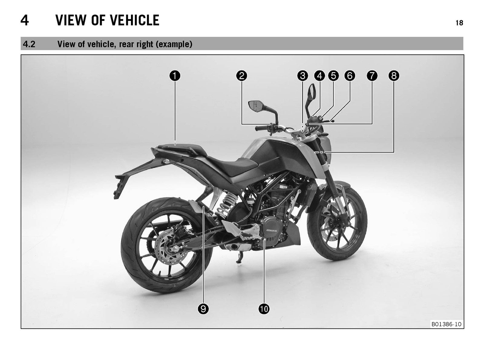 KTM 125 Duke 200 Duke Owners Manual 2014 - STEEL WIRE BOUND - PROTECTIVE COVERS