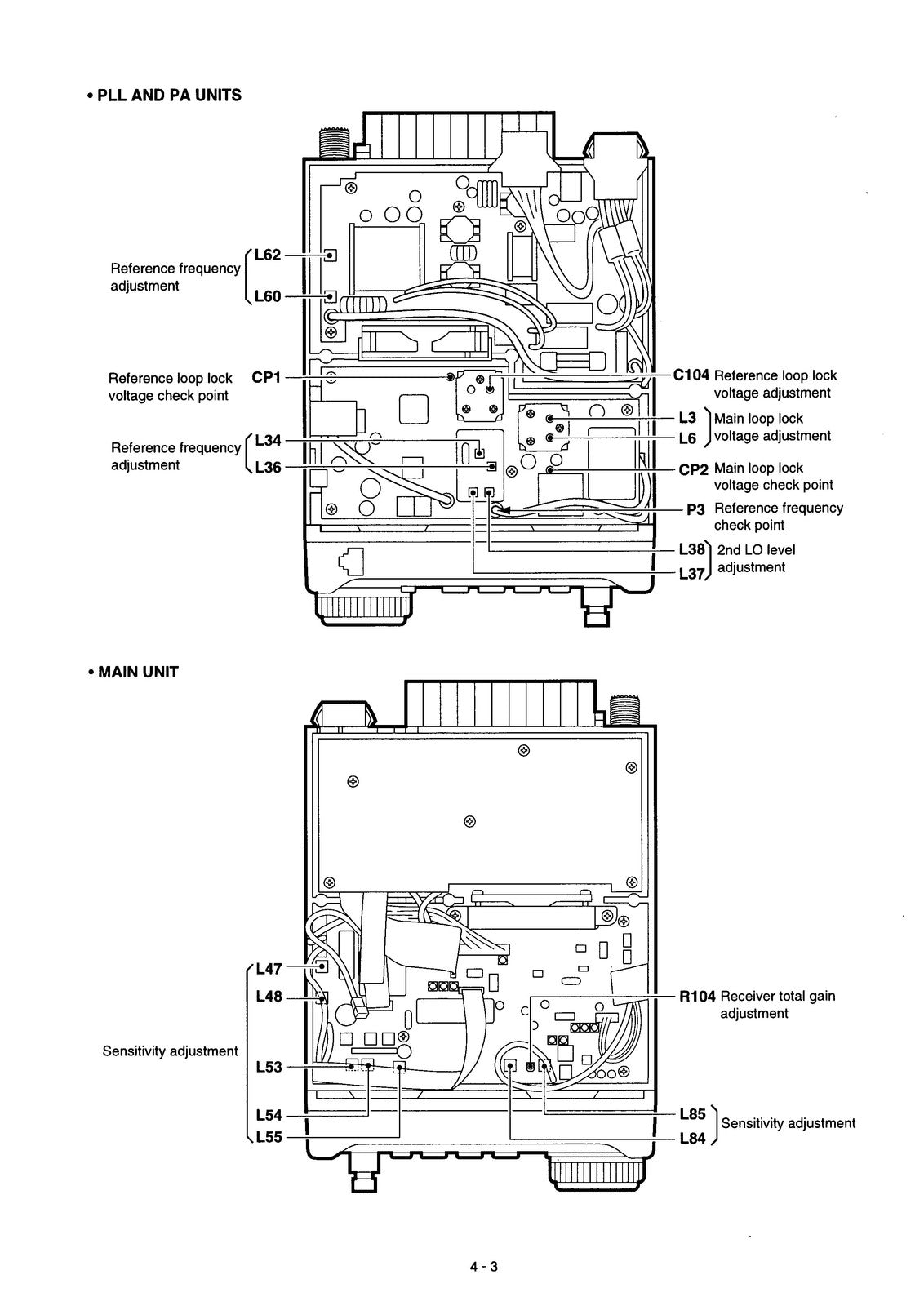 ICOM IC-706MKII Communications Receiver Service Manual, BOUND, COVERS, FOLDOUTS