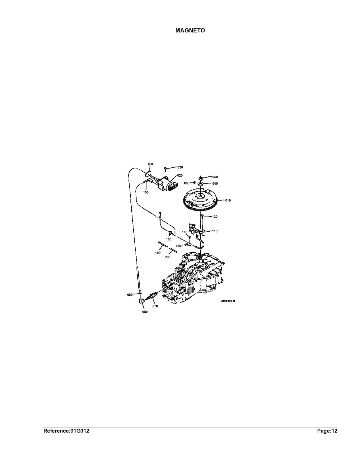 KUBOTA T1560 serial number 39999 and below Parts Manual - WIRE BOUND - COVERS