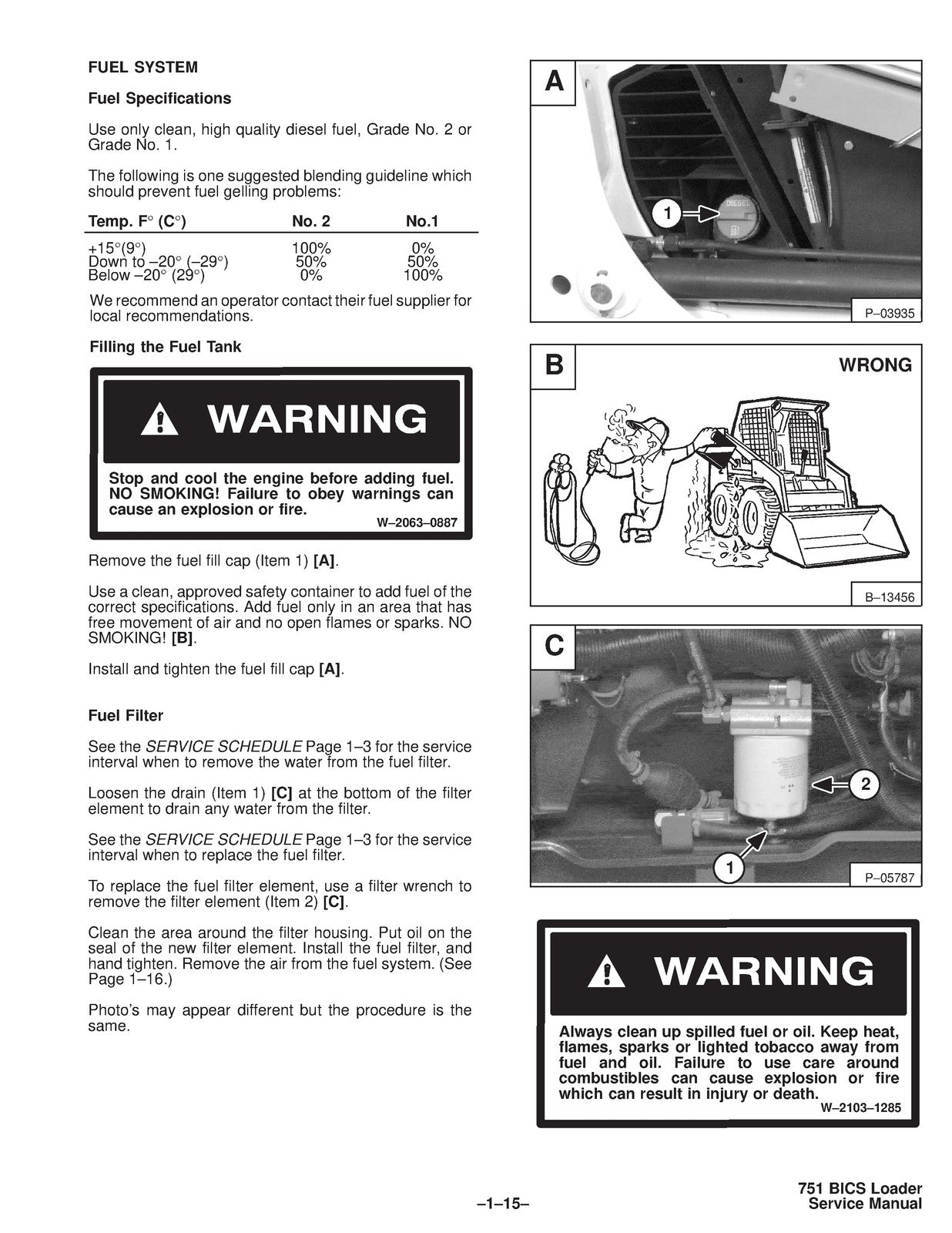 BOBCAT 751 SERVICE MANUAL SN 514711001 & UP SN 514911001 & UP, WIRE BOUND COVERS