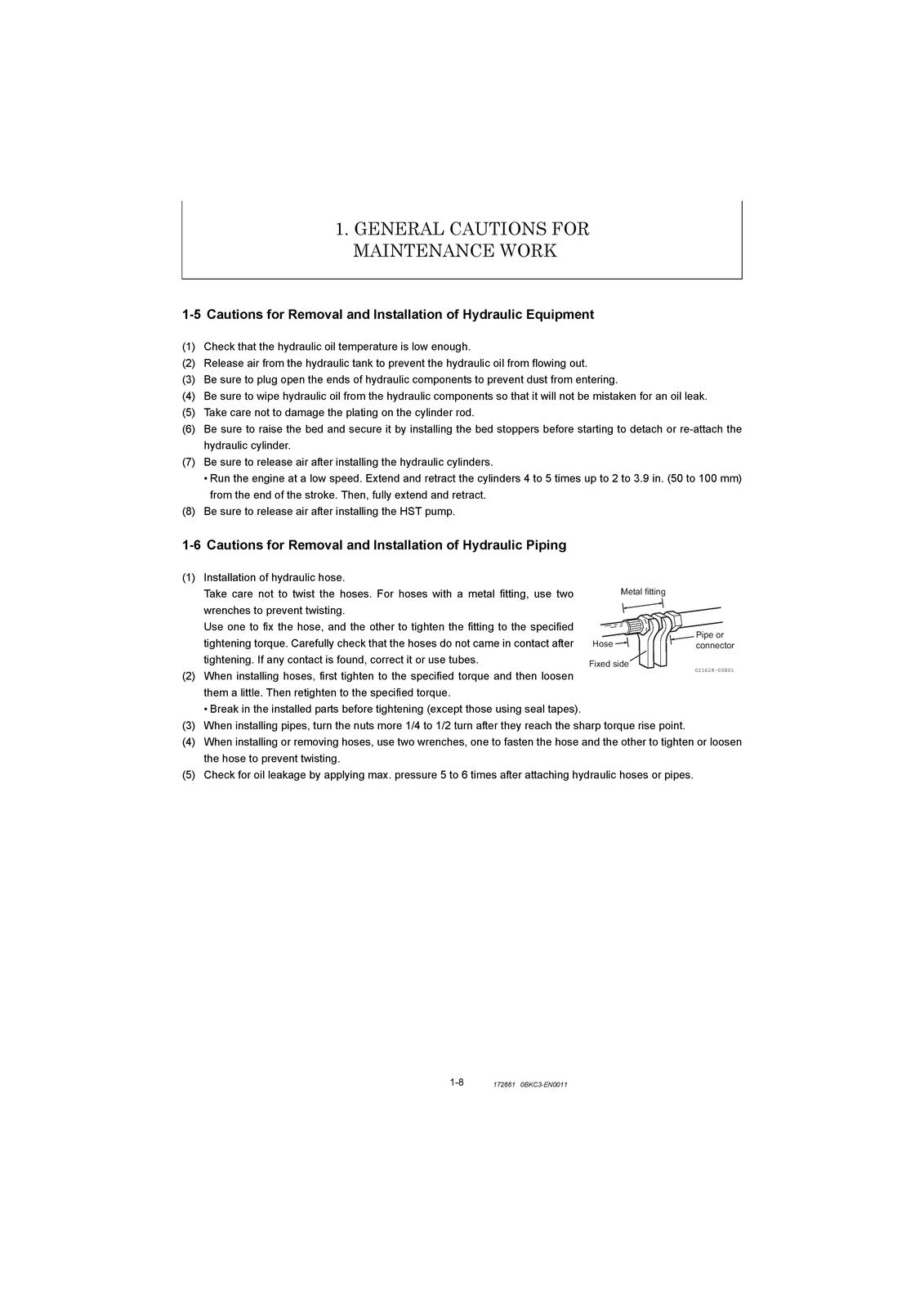 YANMAR C50R-5 Crawler Carrier Service Manual - BOUND - COVERS - XL FOLDOUT PAGES