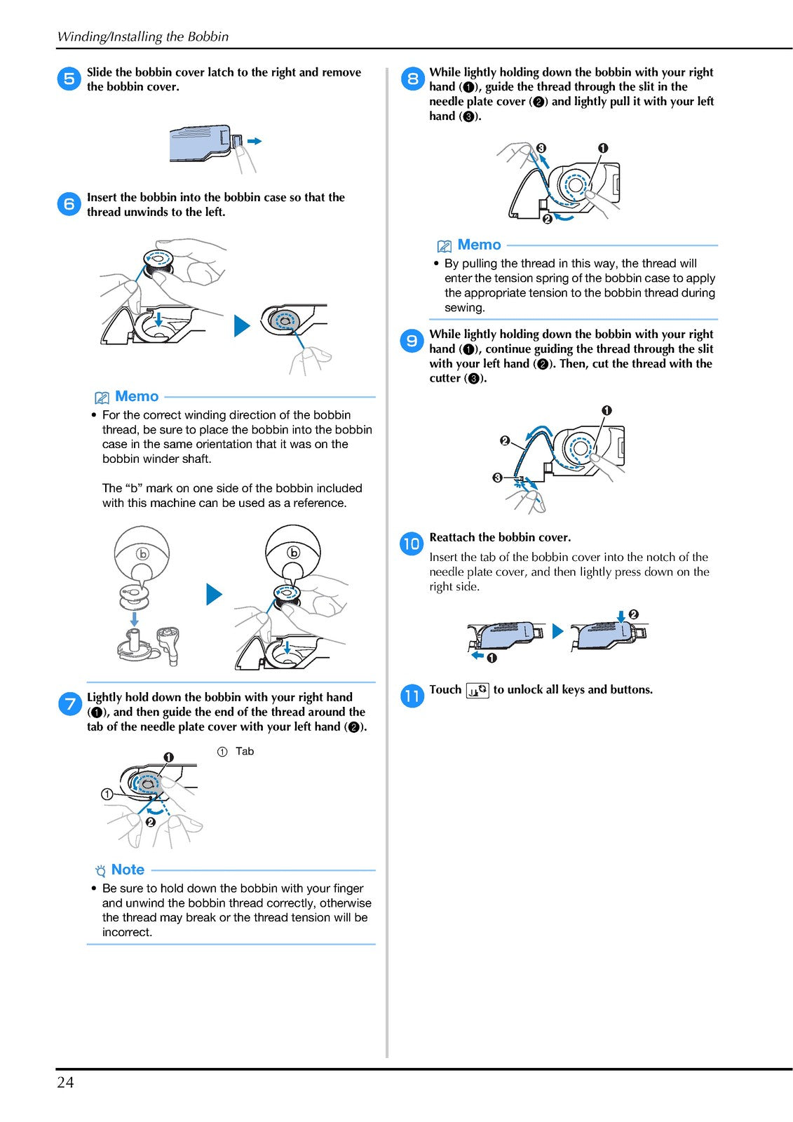 BROTHER 888-K10 L11 L12 Sewing And Embroidery Machine Operation Manual - BOUND