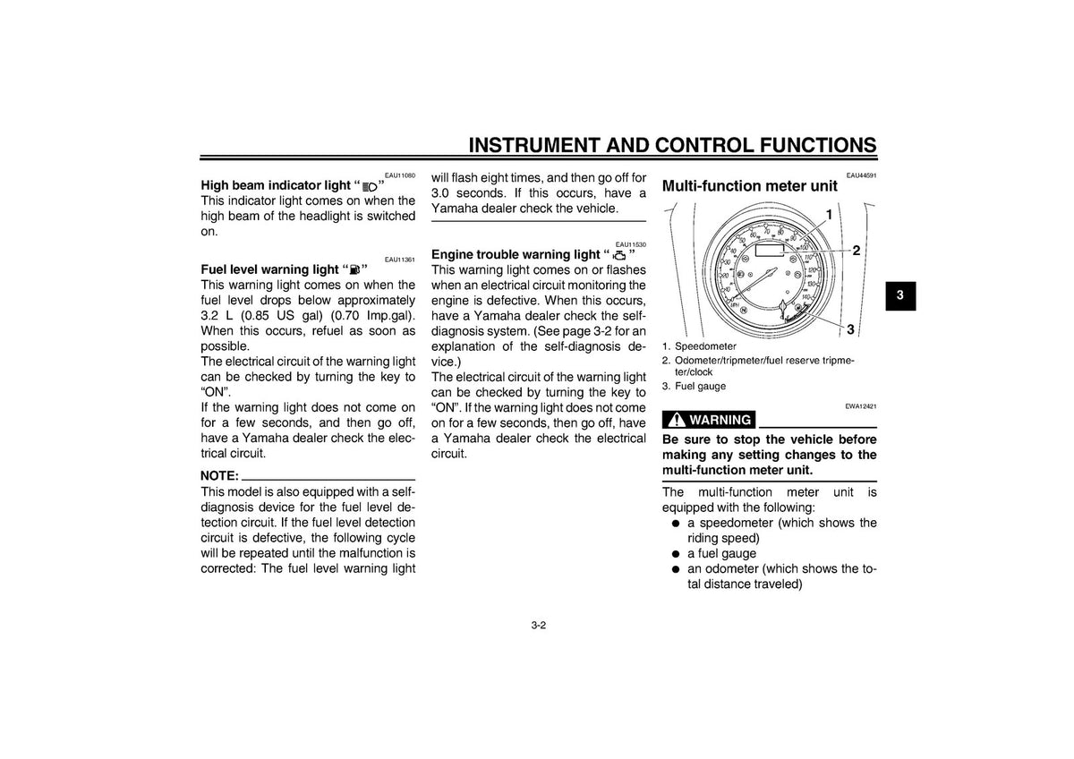 YAMAHA XV19SX/MX/CTSX/CTMX/CSX/CX Operators & Service Manual BUNDLE - WIRE BOUND