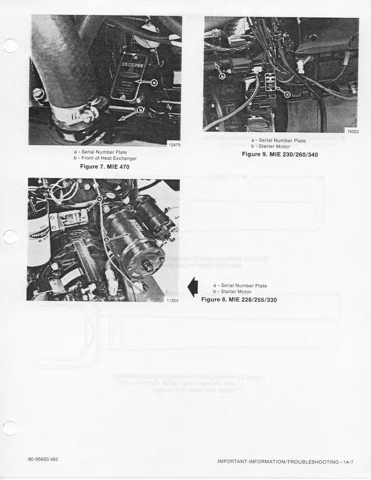 MERCURY MERCRUISER GM 4 6 V-8 Cylinder Marine Engine Service Manual 1988 - BOUND