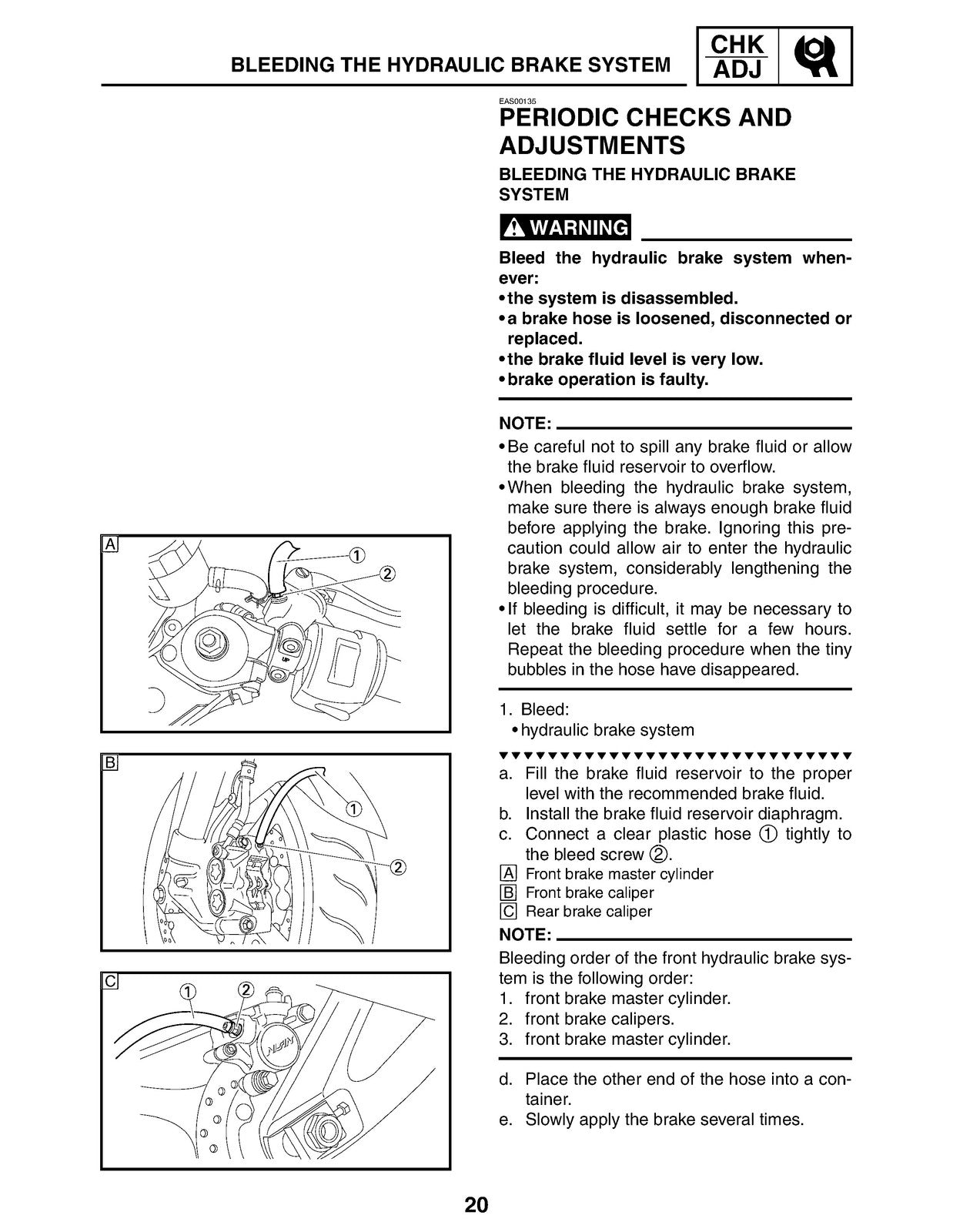 YAMAHA YZF-R6T YZF-R6TC Supplementary Service Manual 2005, FOLDOUTS