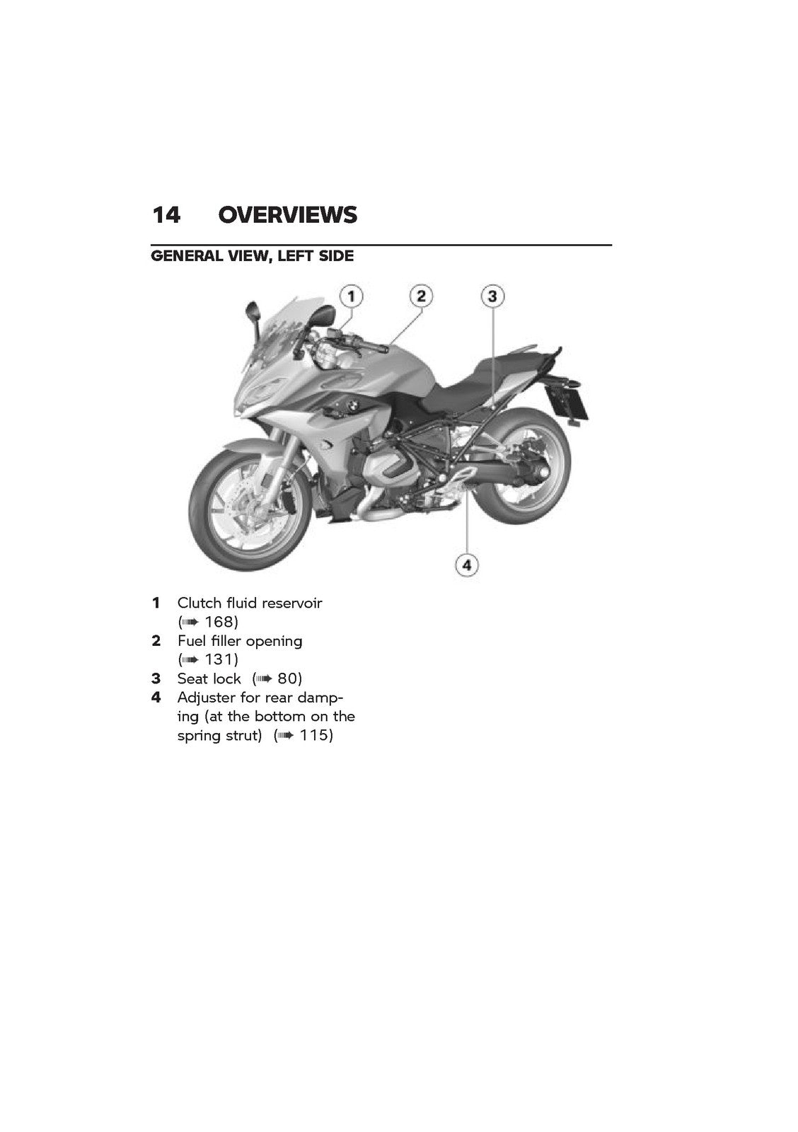 BMW R1250RS Motorcycle Owners Manual 2021 - STEEL WIRE BOUND - PROTECTIVE COVERS