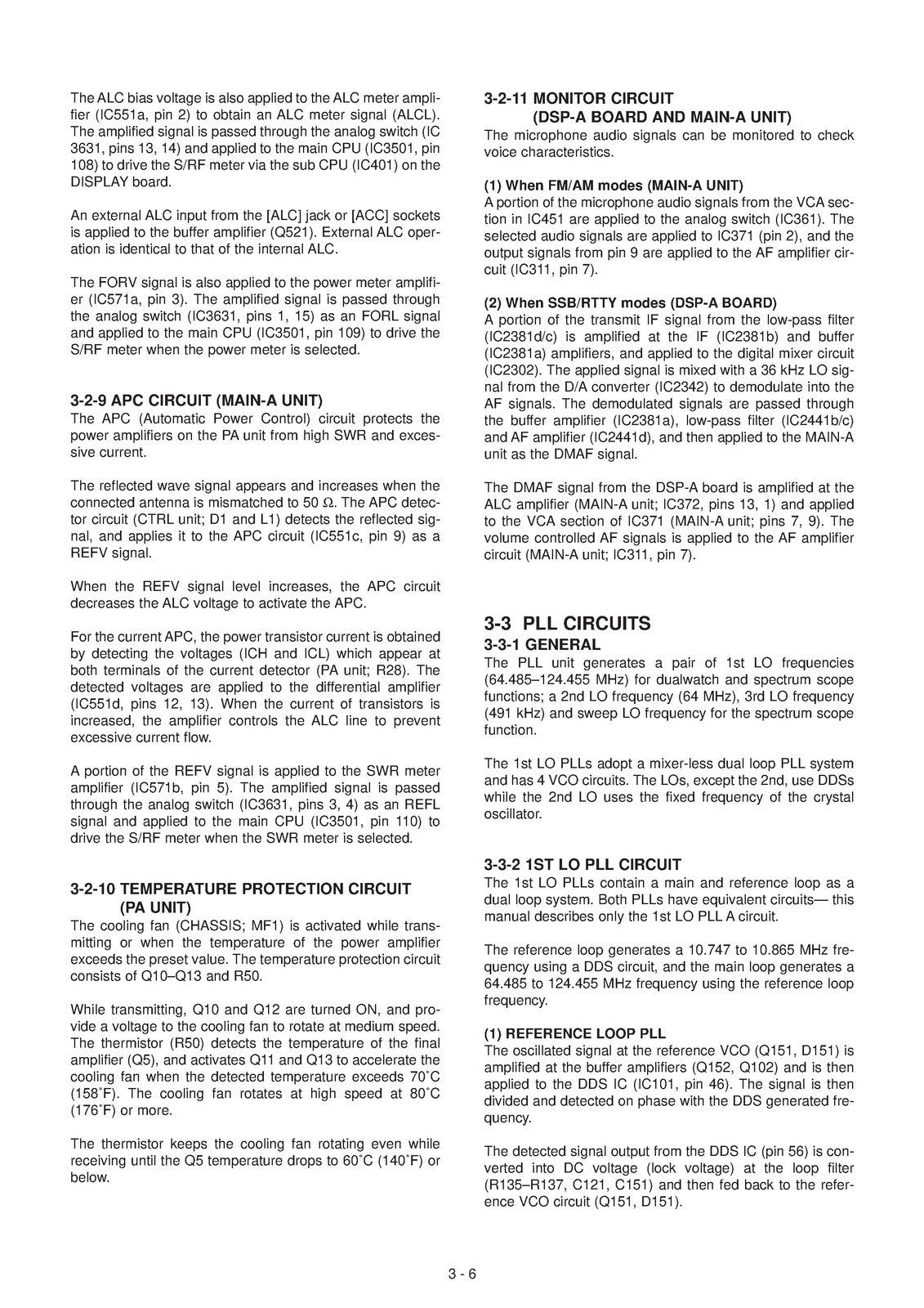 ICOM IC-756PROII HF 50MHz Transceiver Service Manual - BOUND - COVERS - FOLDOUTS