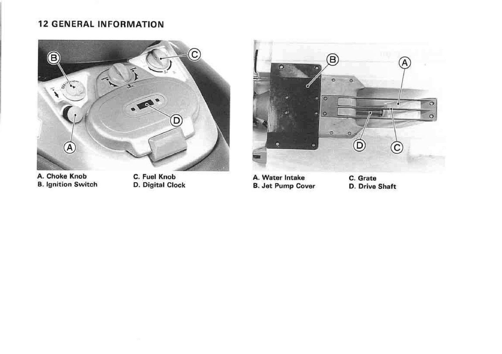 KAWASAKI Jet Ski 1100 ZXi Watercraft Owners Manual - WIRE BOUND - TOUGH COVERS
