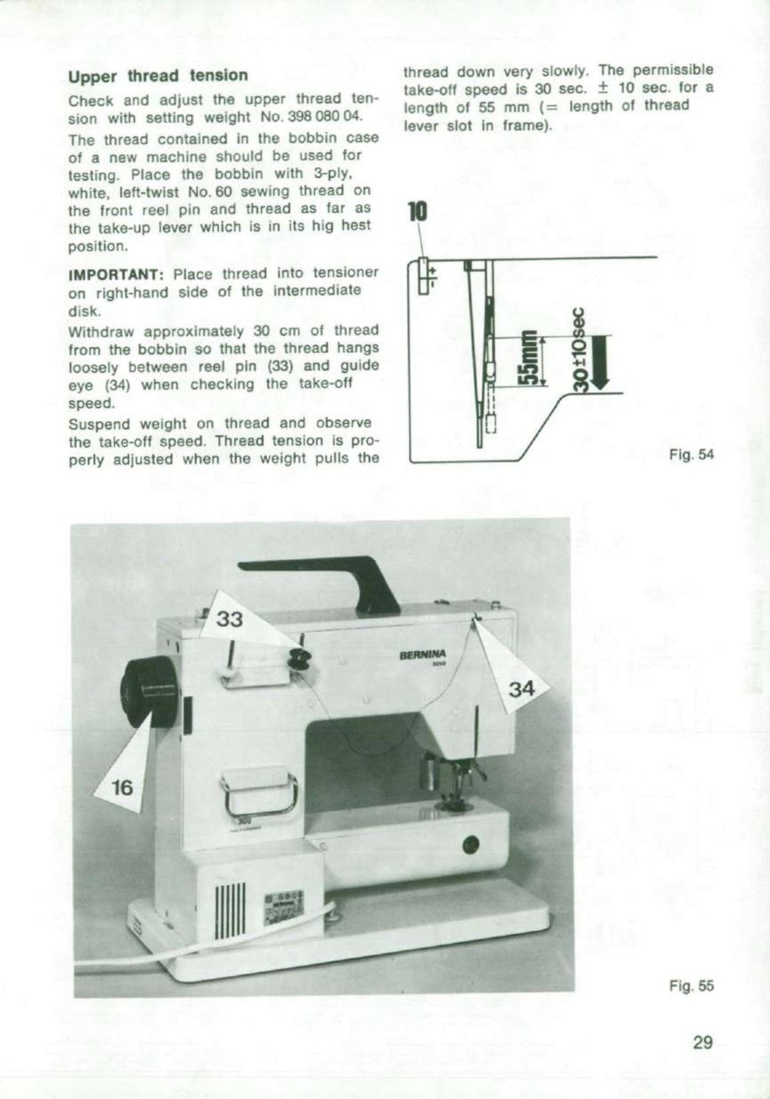 BERNINA 900 NOVA Electronic SERVICE ADJUSTERS MANUAL - WIRE BOUND - TOUGH COVERS