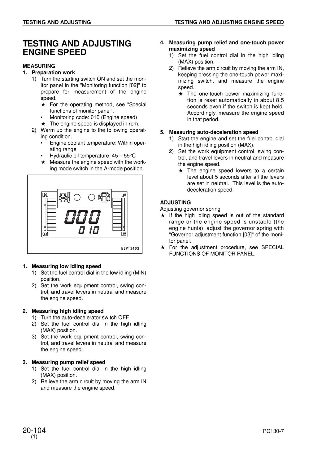 KOMATSU PC130-7 SN 70001 SHOP MANUAL - STEEL WIRE BOUND - PROTECTIVE COVERS