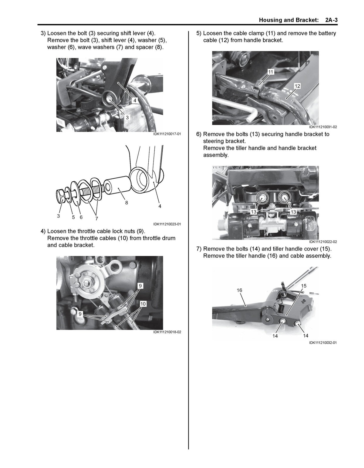 SUZUKI DF99B DF15A DF20A Outboard Motor Service Manual - WIRE BOUND - COVERS