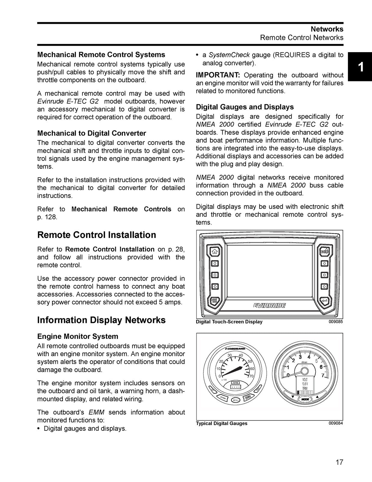 EVINRUDE E-TEC G2 150 175 200 225 250 300 HP Installation Manual, FOLDOUTS
