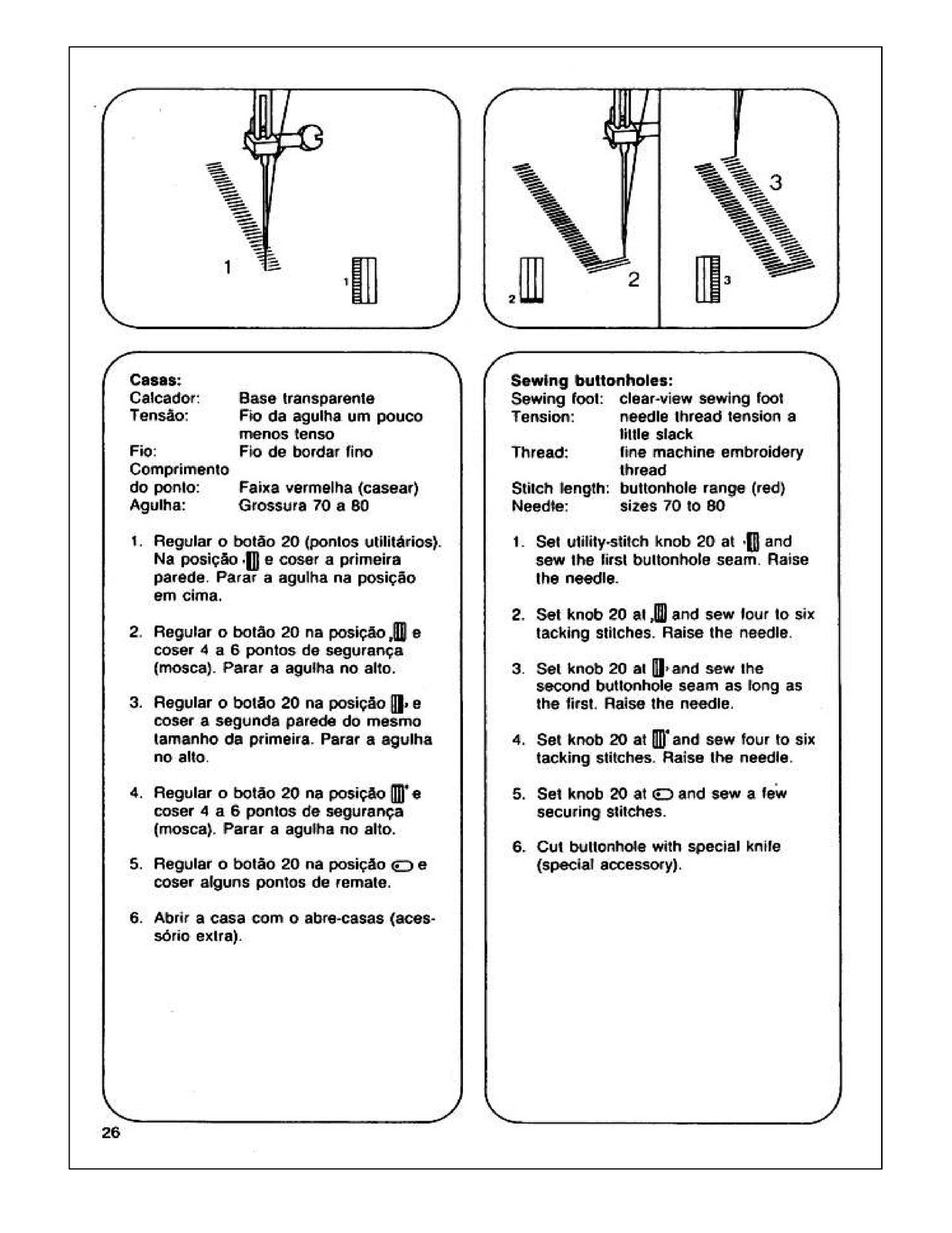PFAFF 303 301 Instruction Manual - STEEL WIRE BOUND - PROTECTIVE COVERS