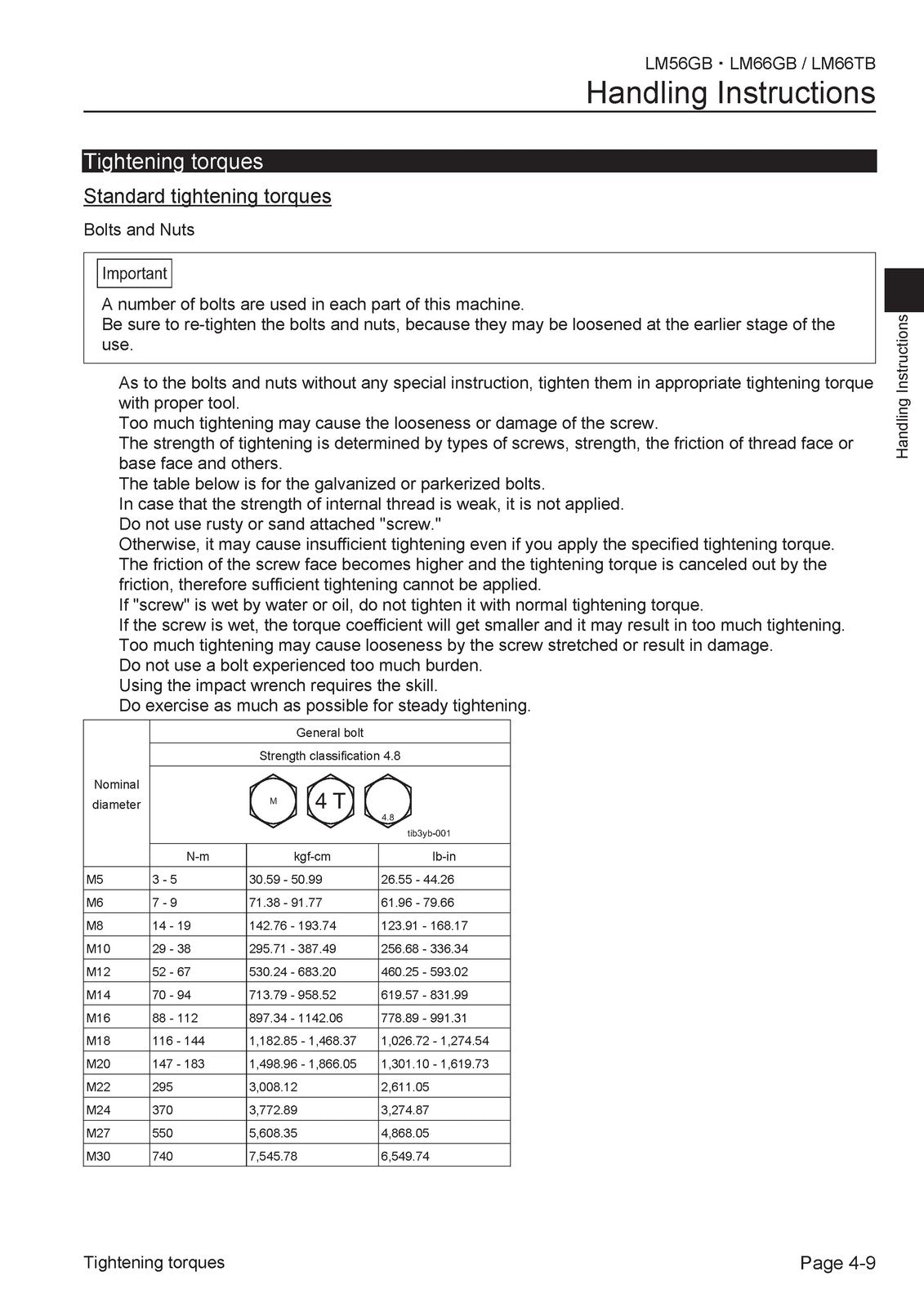BARONESS LM56 LM66 Greens Mower Operator Manual - WIRE BOUND - TOUGH COVERS
