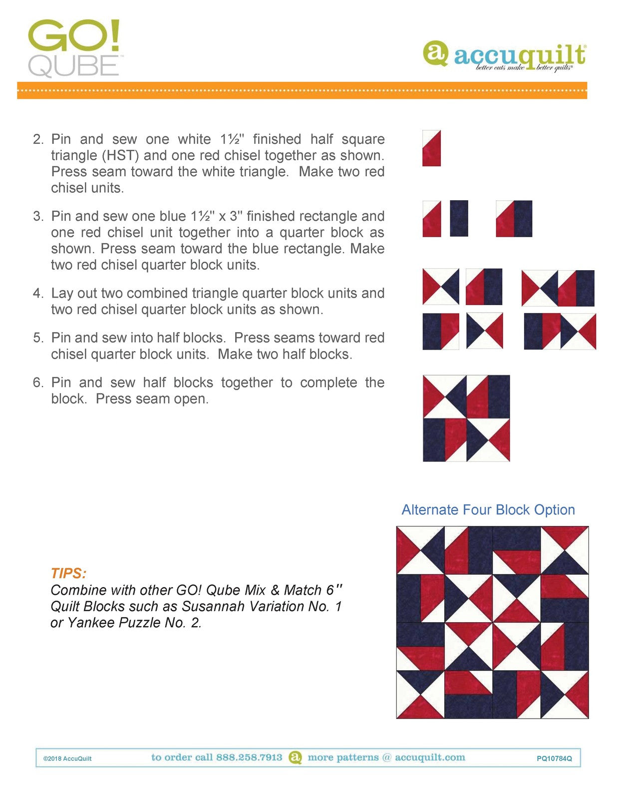 ACCUQUILT Go Qube 6" Corners - STEEL WIRE BOUND - PROTECTIVE COVERS