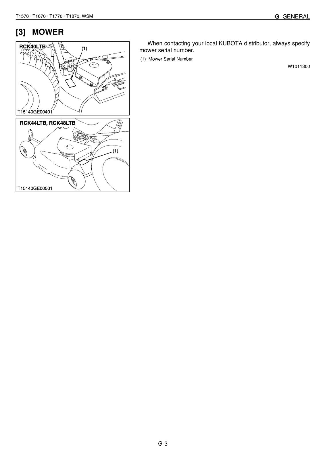 KUBOTA T1570 T1670 T1770 T1870 Workshop Manual - STEEL WIRE BOUND - TOUGH COVERS