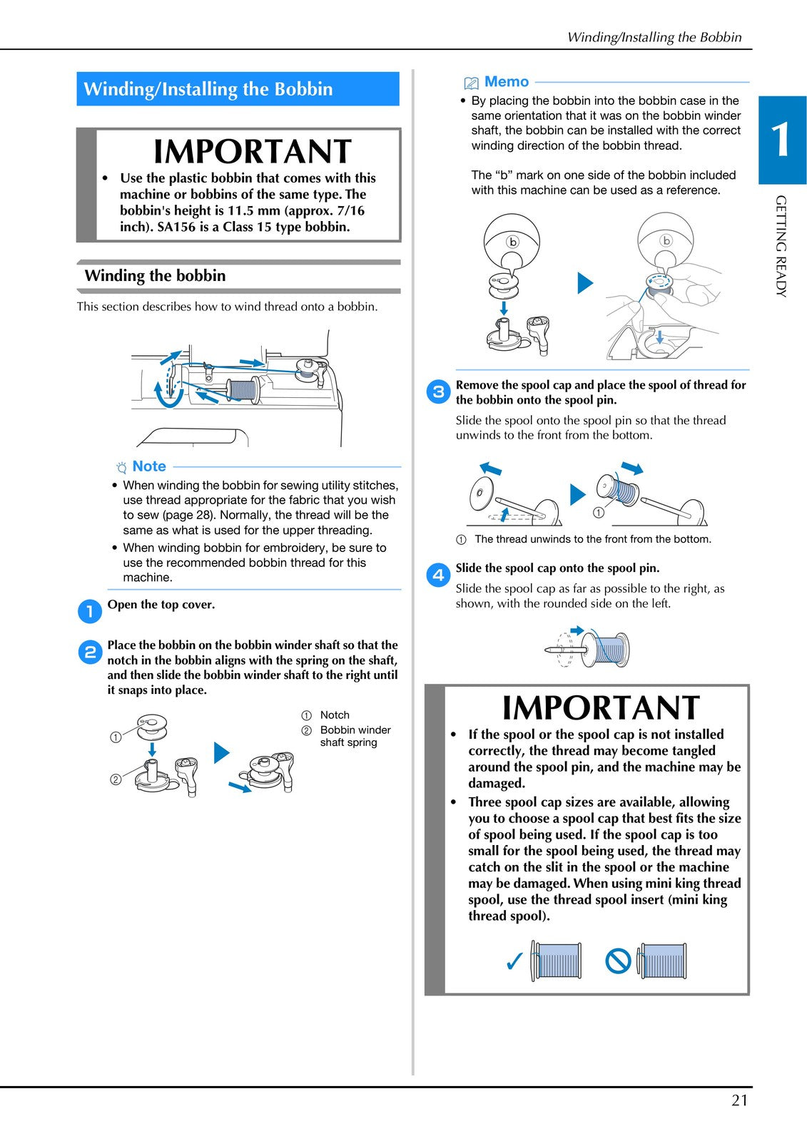 BROTHER SE2000 Sewing And Embroidery Machine Operation Manual - WIRE BOUND