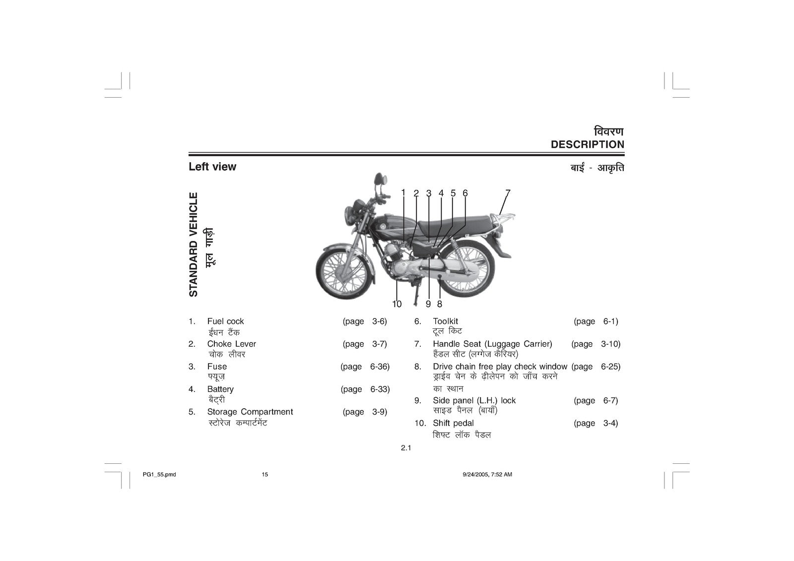 YAMAHA CRUX Owners Manual - STEEL WIRE BOUND - PROTECTIVE COVERS