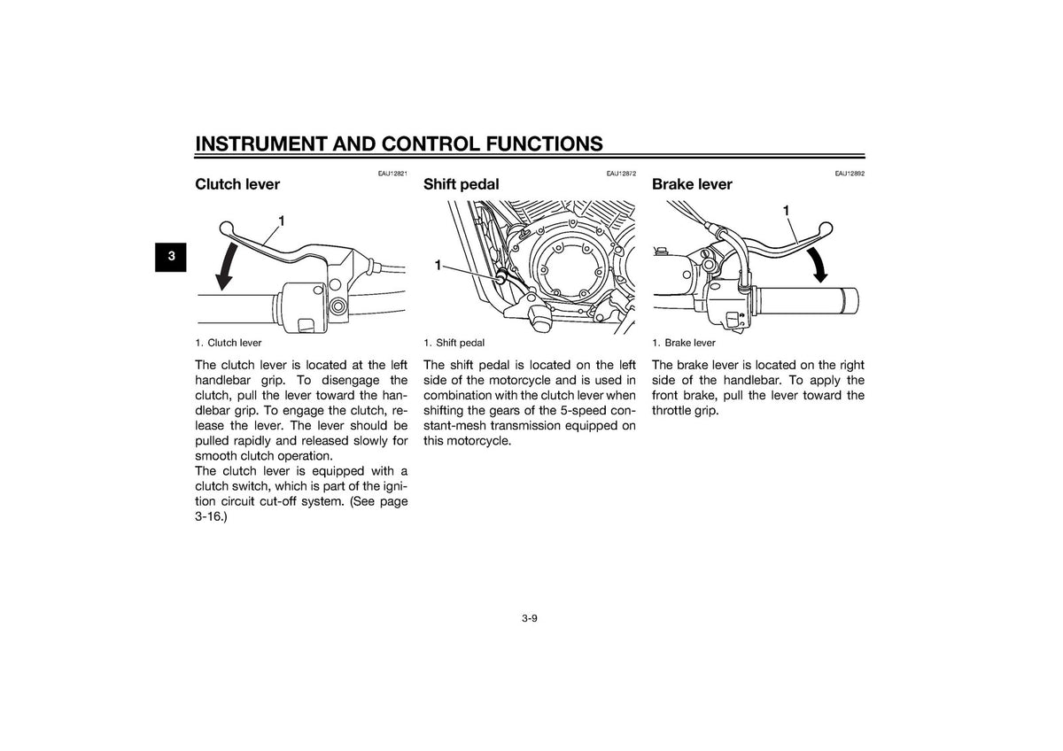 YAMAHA XVS1300CU Motorcycle Owners Manual 2014 - STEEL WIRE BOUND - TOUGH COVERS