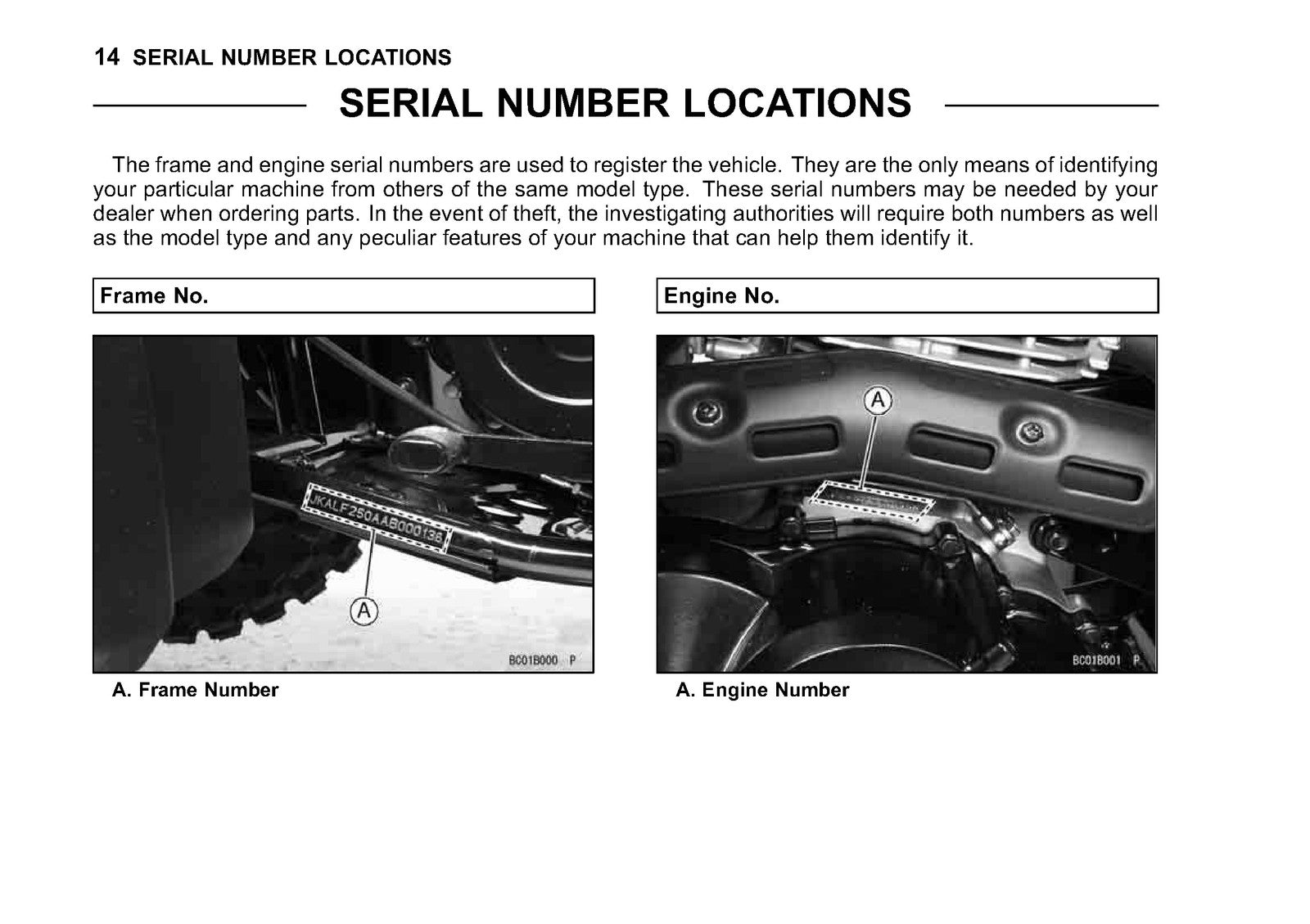 KAWASAKI Bayou 250 ATV Owners Manual 2010 - STEEL WIRE BOUND - PROTECTIVE COVERS