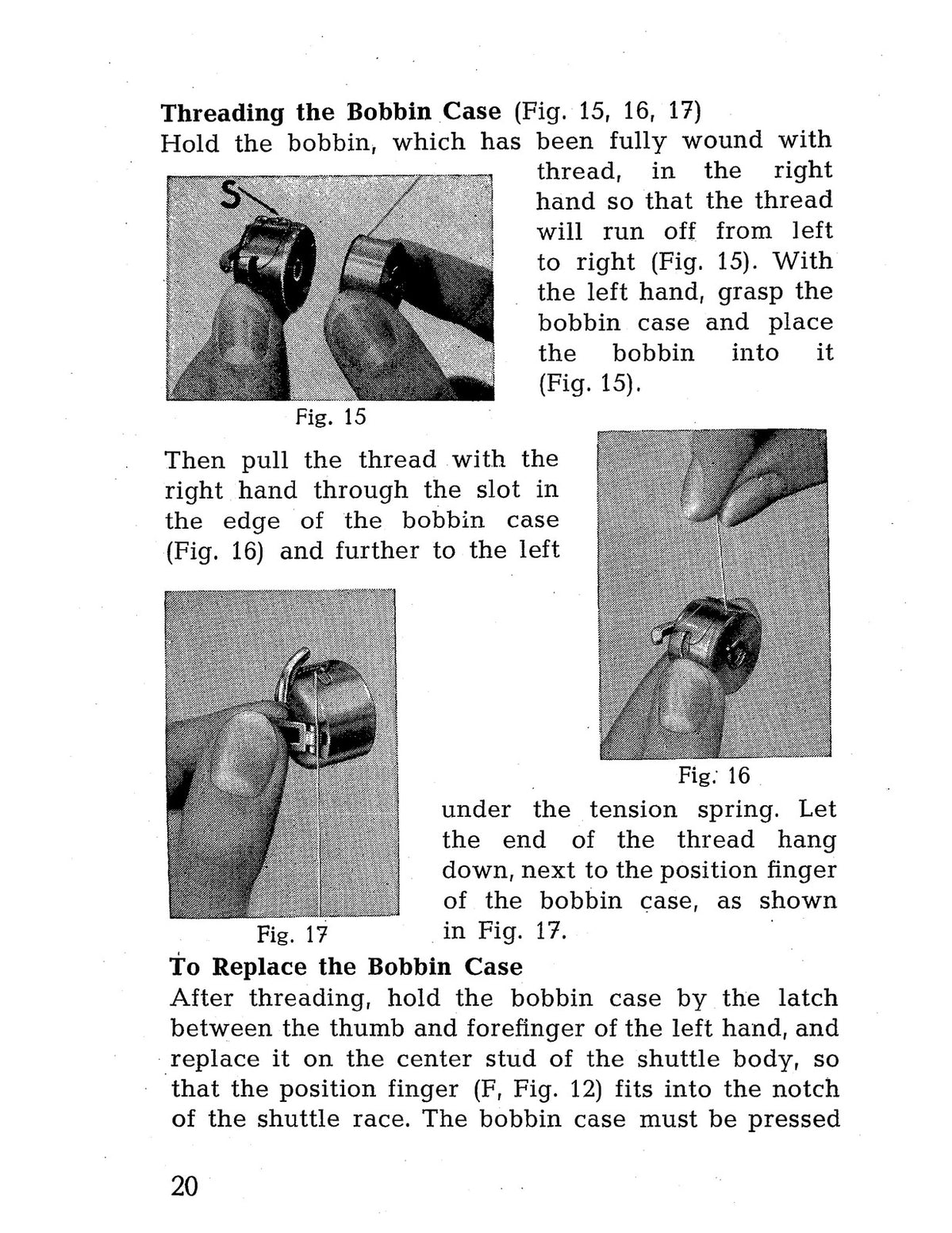 SINGER Class 216 Sewing Machine Instructions Manual - WIRE BOUND - TOUGH COVERS
