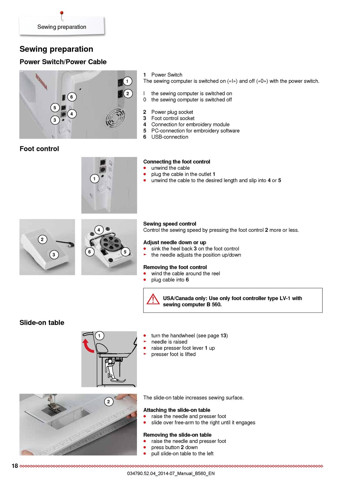 BERNINA 560 Sewing Machine User Manual - STEEL WIRE BOUND - PROTECTIVE COVERS