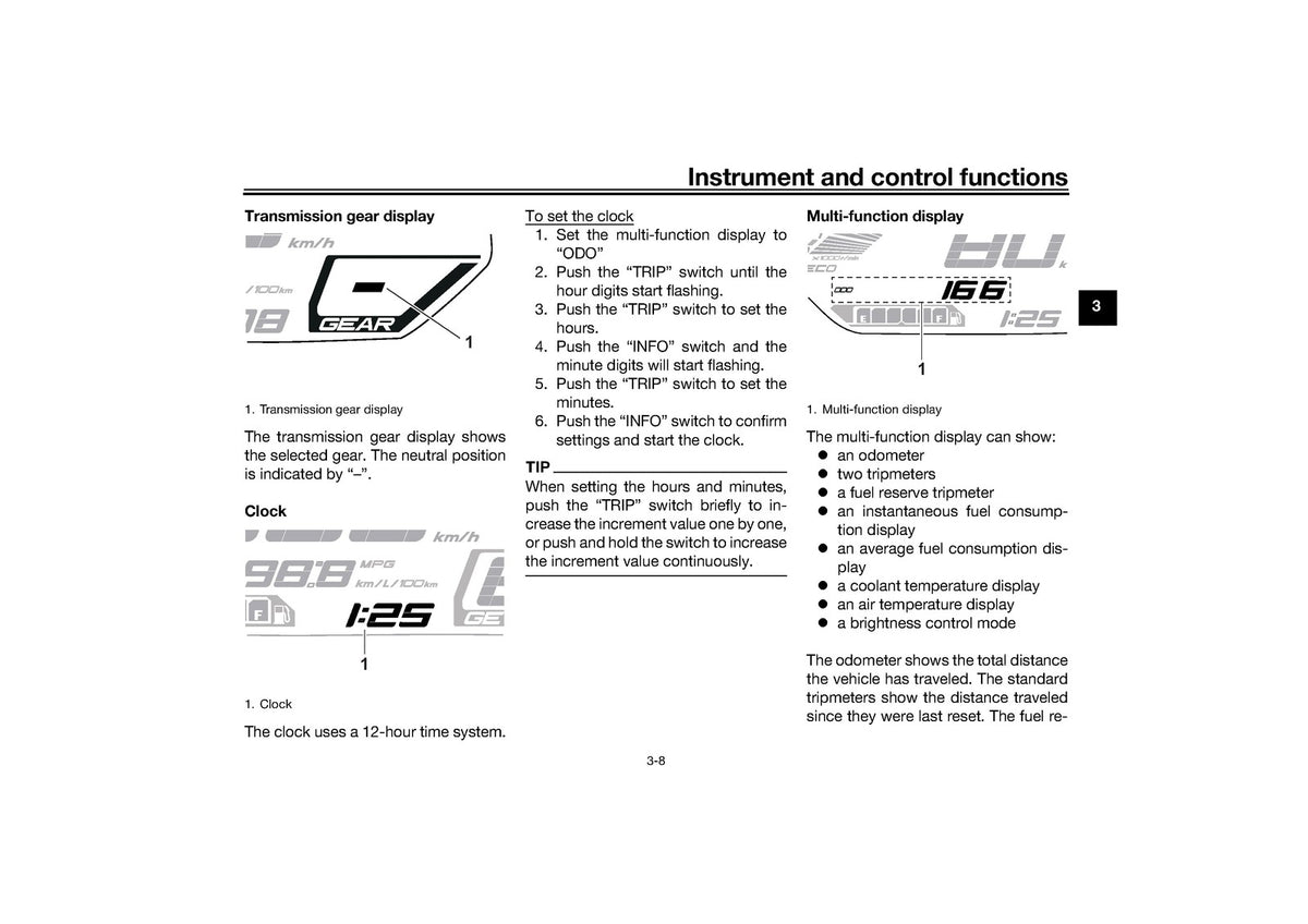 YAMAHA Tracer 7 MTT690 MTT690-U Motorcycle Owners Manual 2022 - WIRE BOUND