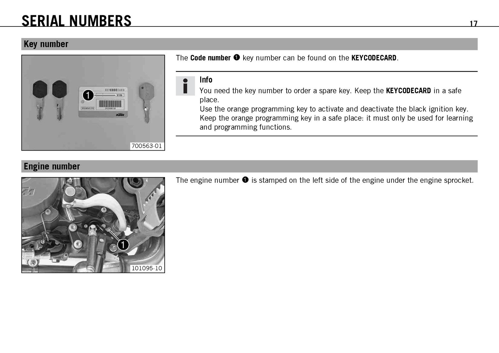 KTM 990 Supermoto R EU Owners Manual 2011 - STEEL WIRE BOUND - PROTECTIVE COVERS