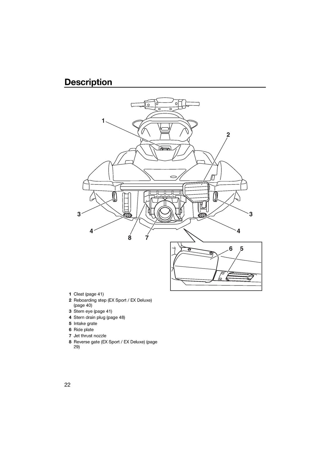 YAMAHA WaveRunner EX EX Sport EX Deluxe Owners Operators Manual 2017 - BOUND