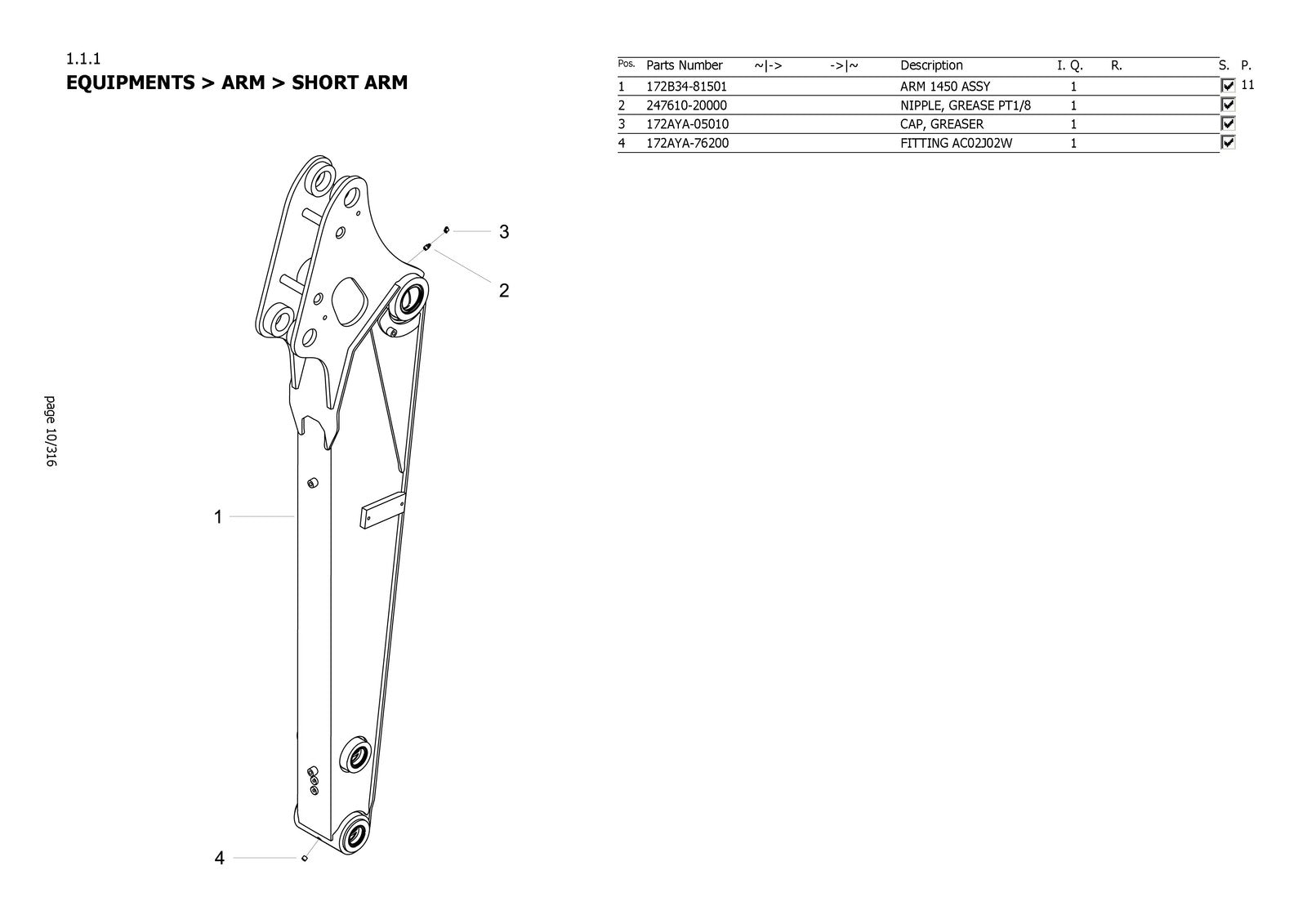 YANMAR ViO50-6B Mini Excavator Parts Catalog Manual - WIRE BOUND - TOUGH COVERS