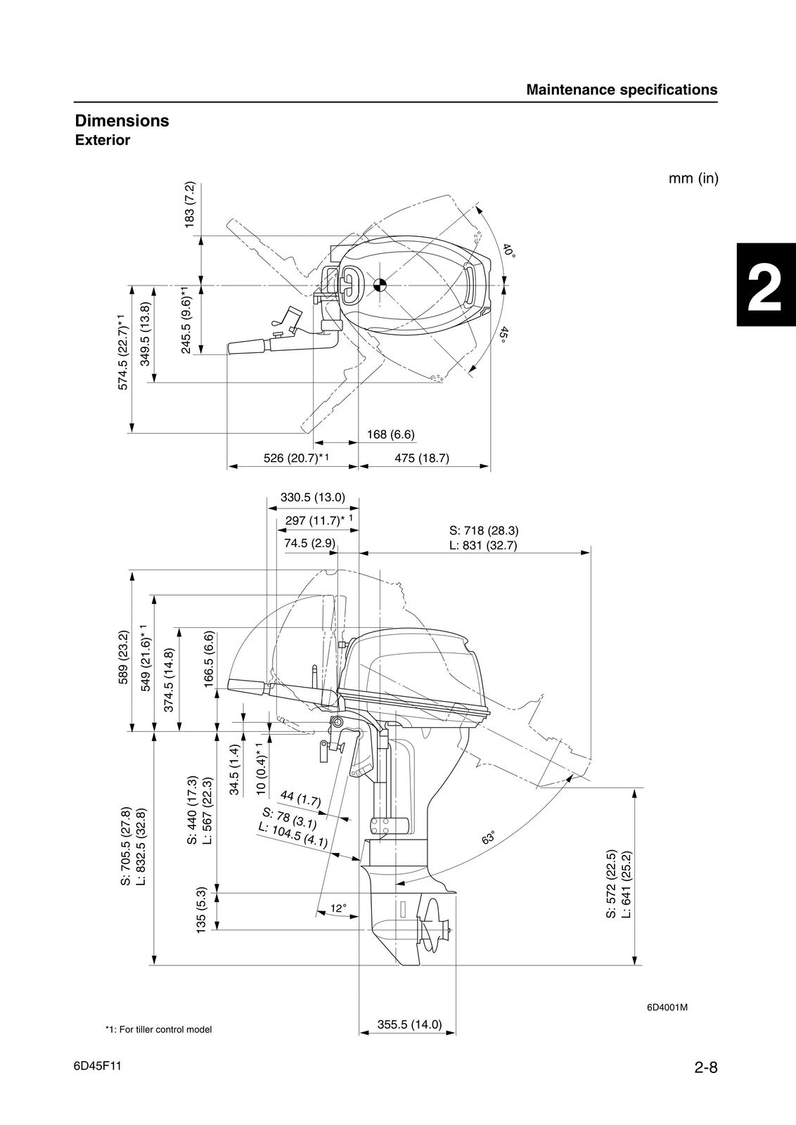 YAMAHA F15B Outboard Engine Service Manual - STEEL WIRE BOUND - TOUGH COVERS