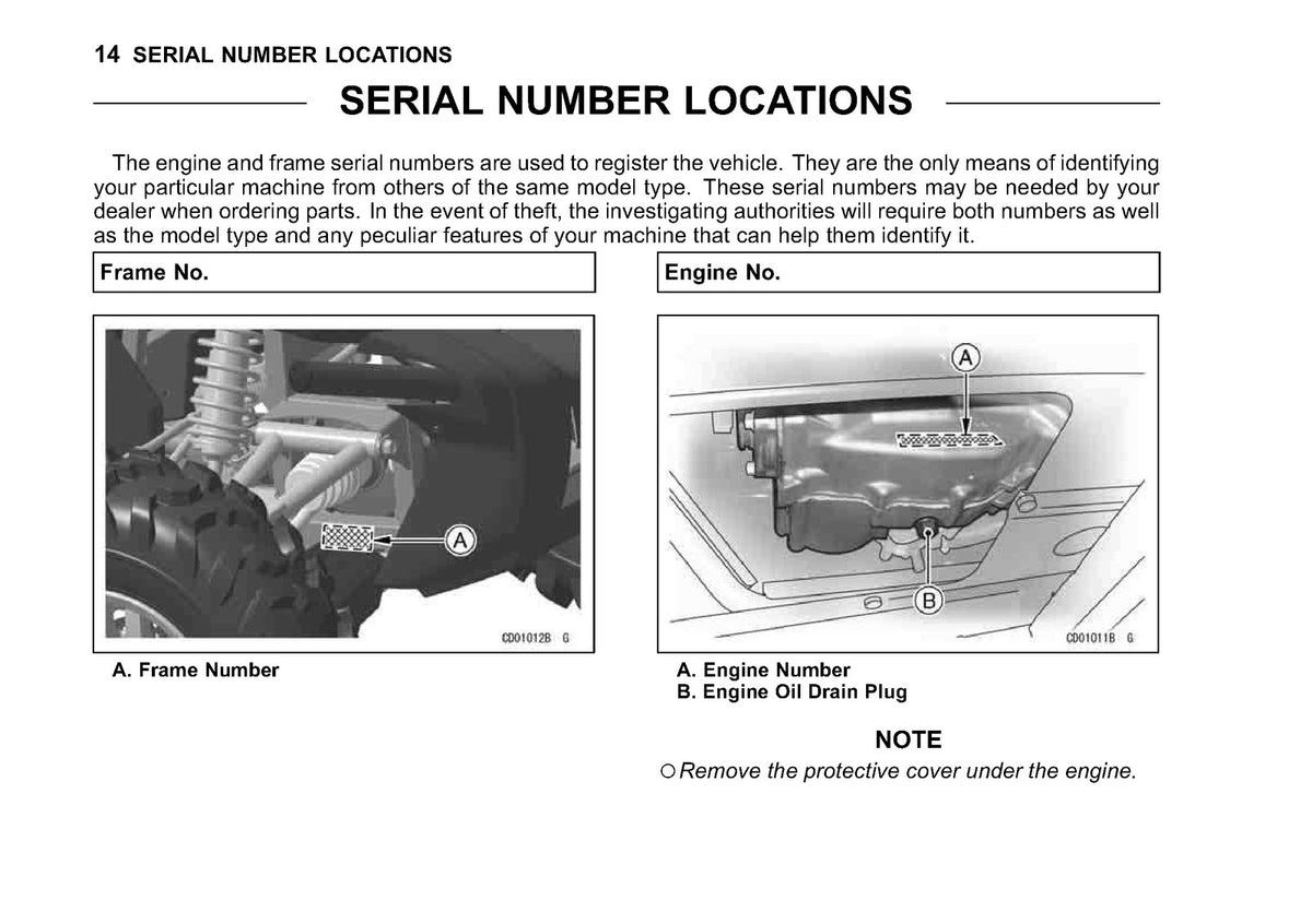 KAWASAKI Teryx 750 FI 4x4 LE Owners Manual 2011 - WIRE BOUND - TOUGH COVERS