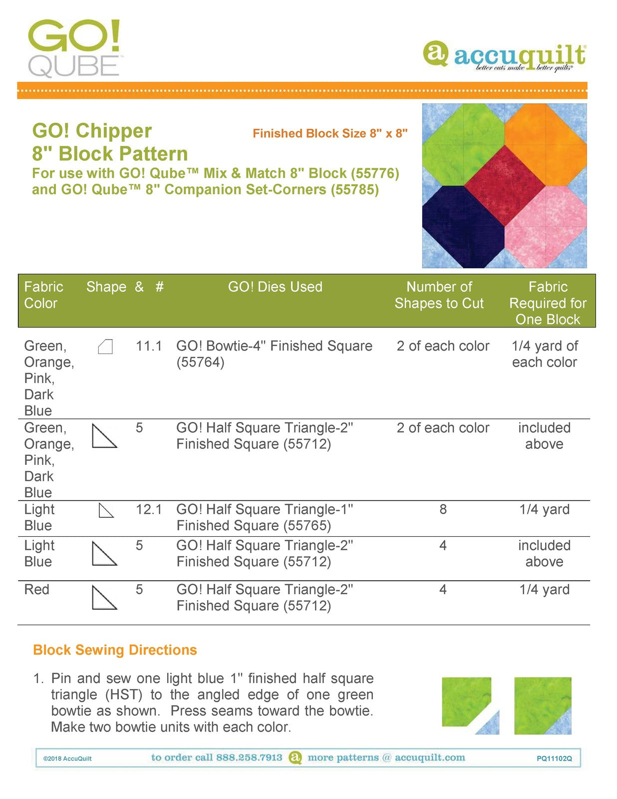 ACCUQUILT Go Qube 8" Corners - STEEL WIRE BOUND - PROTECTIVE COVERS
