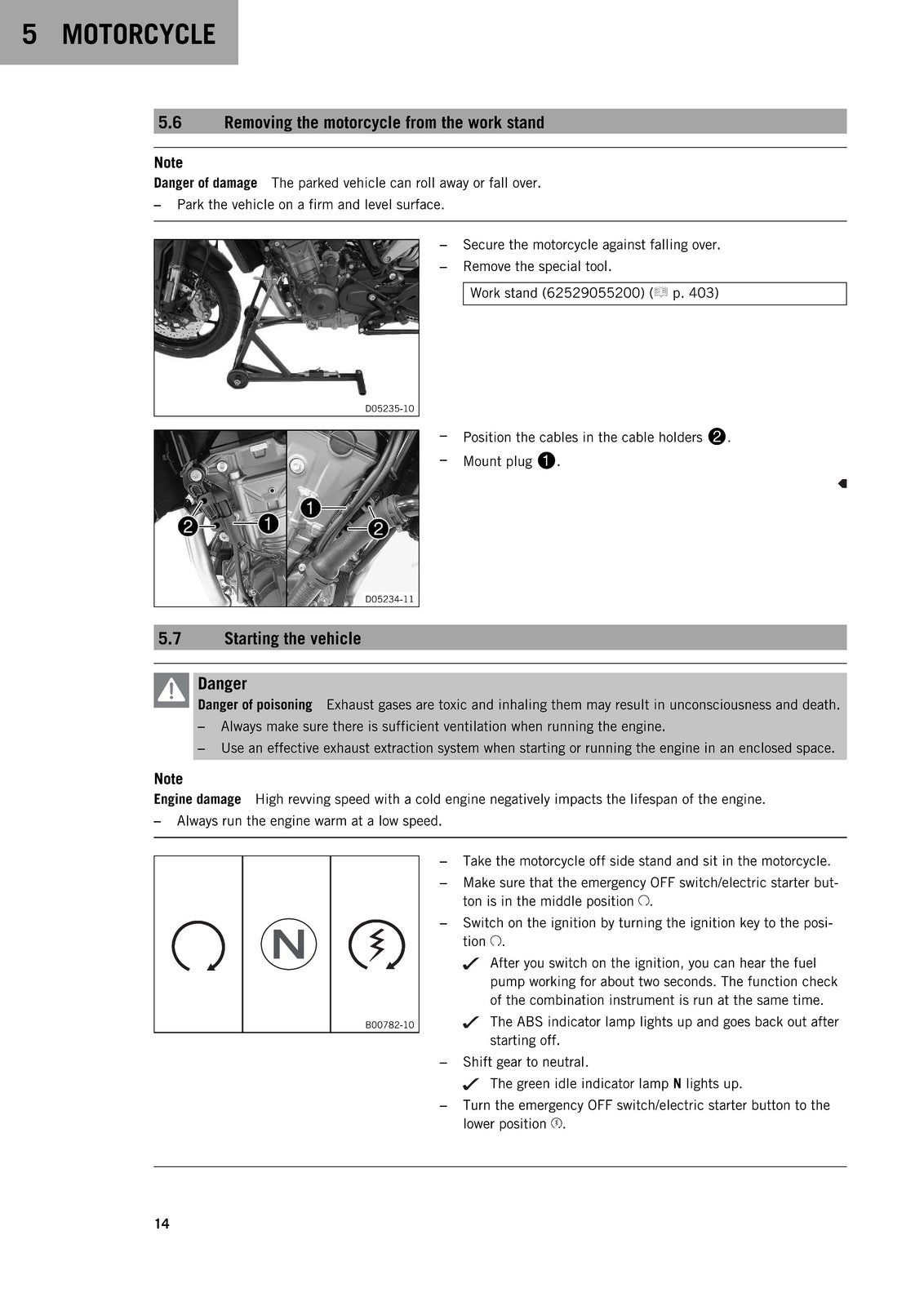 KTM 790 Duke Service Repair Manual 2018 - STEEL WIRE BOUND - PROTECTIVE COVERS