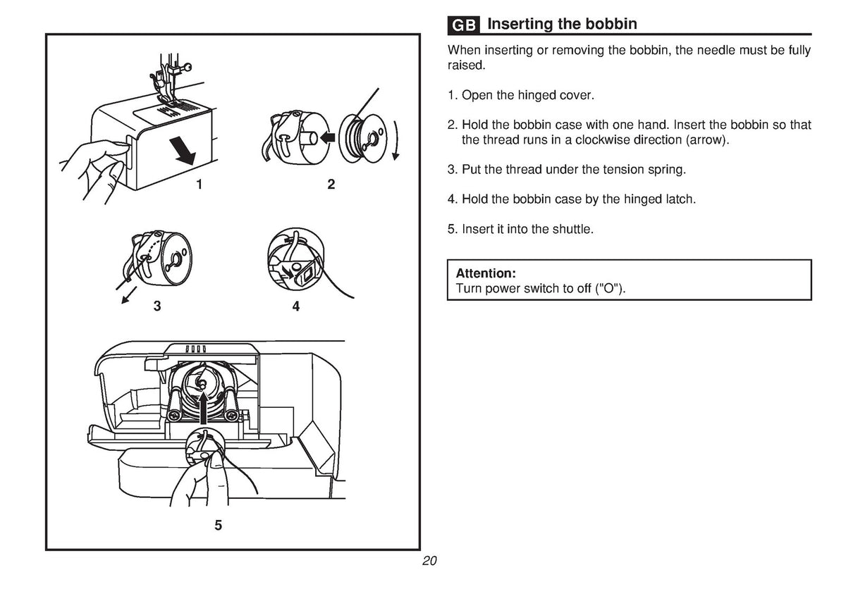 ANSONIC 809 Sewing Machine Instruction Manual - STEEL WIRE BOUND - TOUGH COVERS