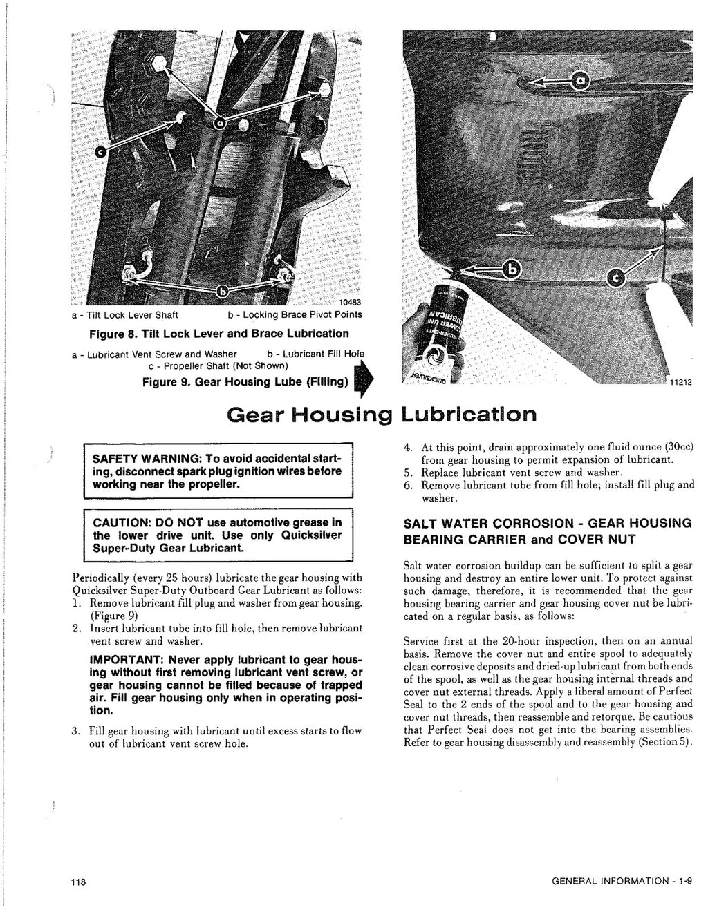 MERCURY V-6 OUTBOARD SERVICE MANUAL yr 1979 - BOUND - COVERS - XL FOLDOUT PAGES